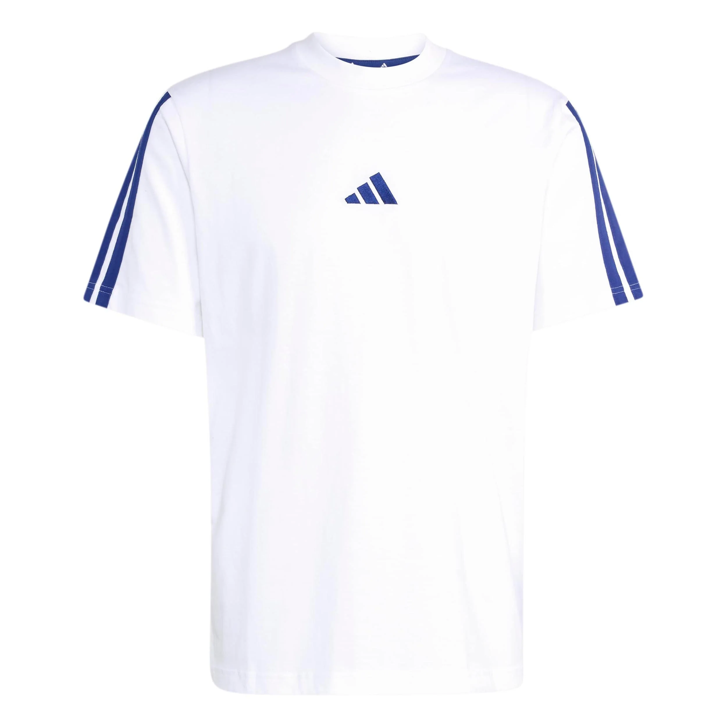 3Stripes T-Shirt Herren - weiß, blau