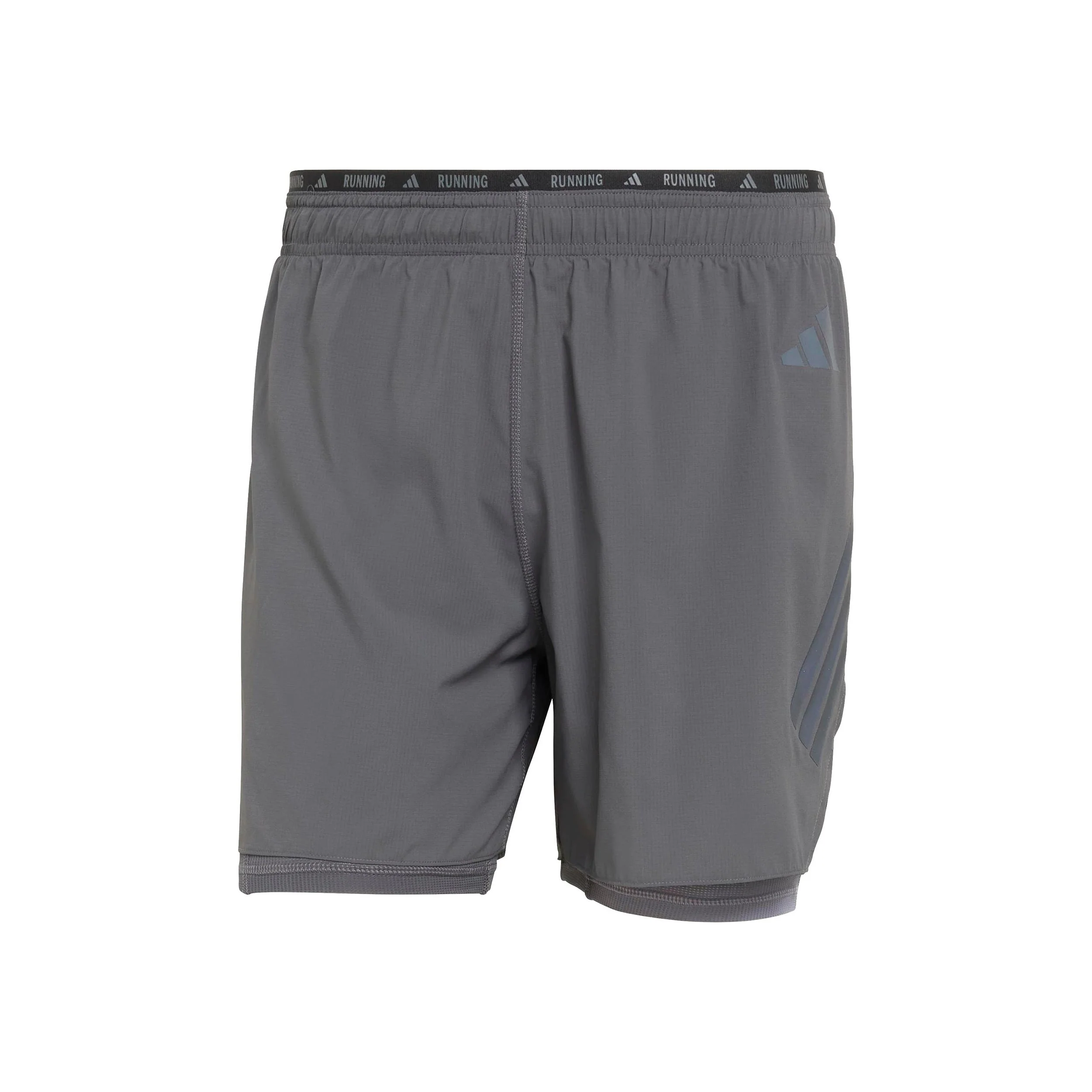 adi365 2in1  Laufshorts Herren-grau - Image 2