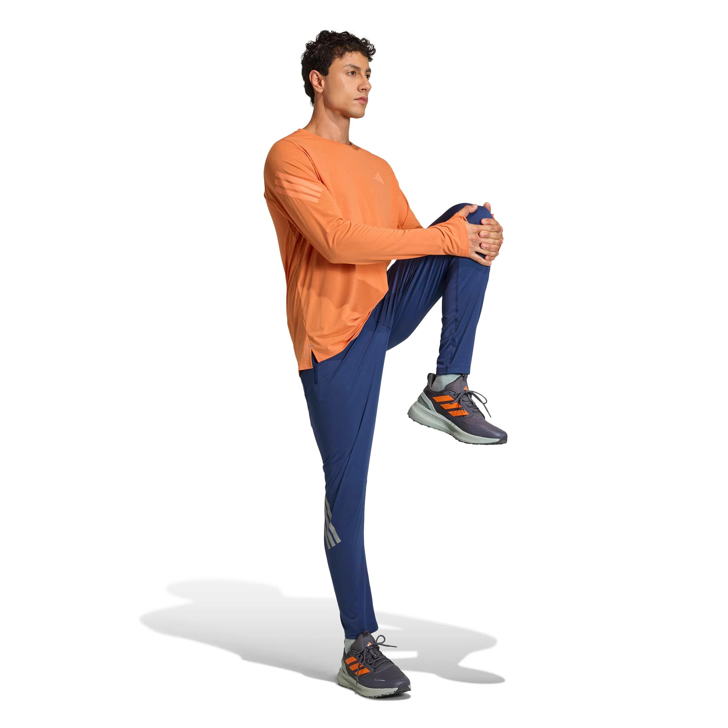 adi365  Laufshirt Herren-orange - Image 4