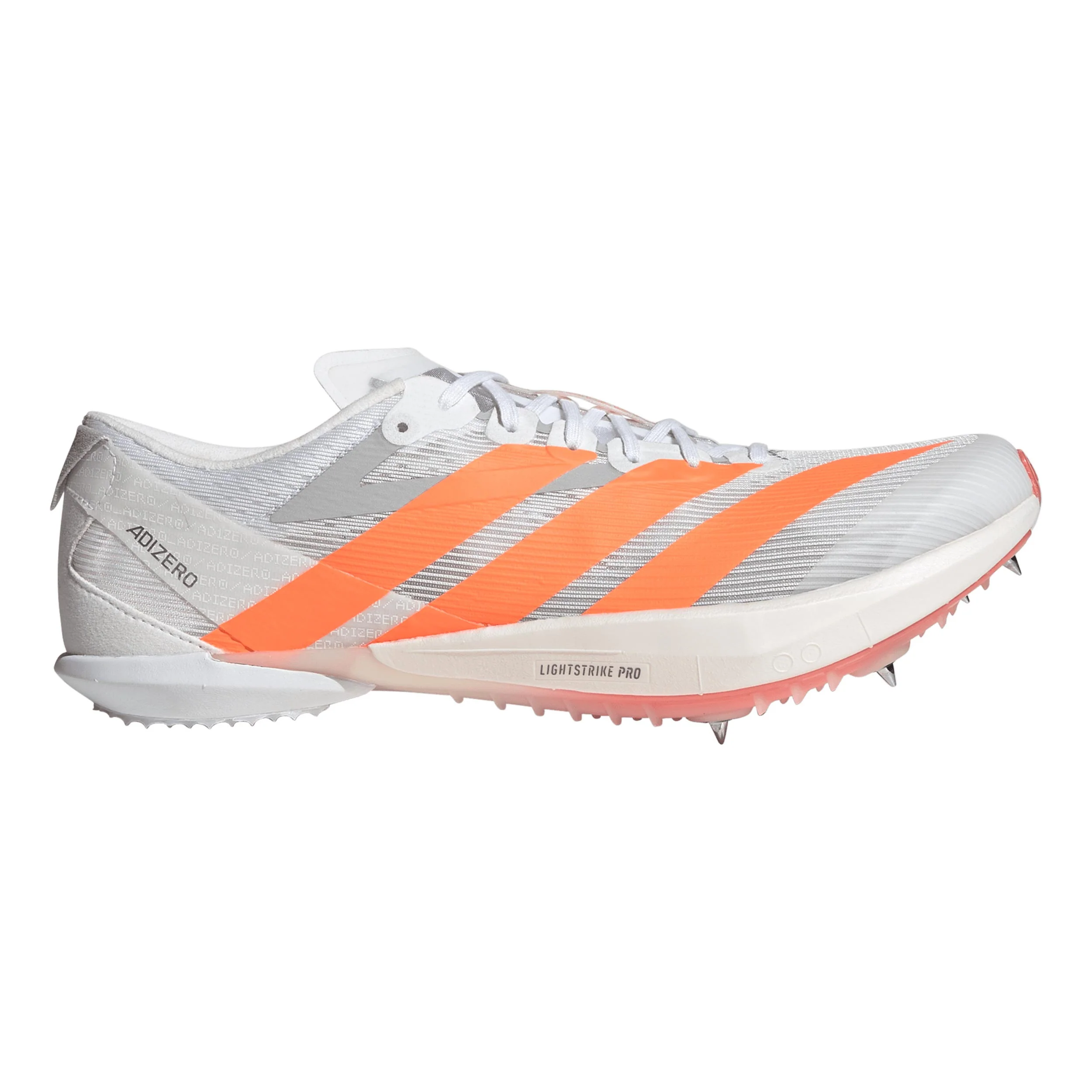 Adizero Ambition Spikeschuh Unisex - weiß, rot