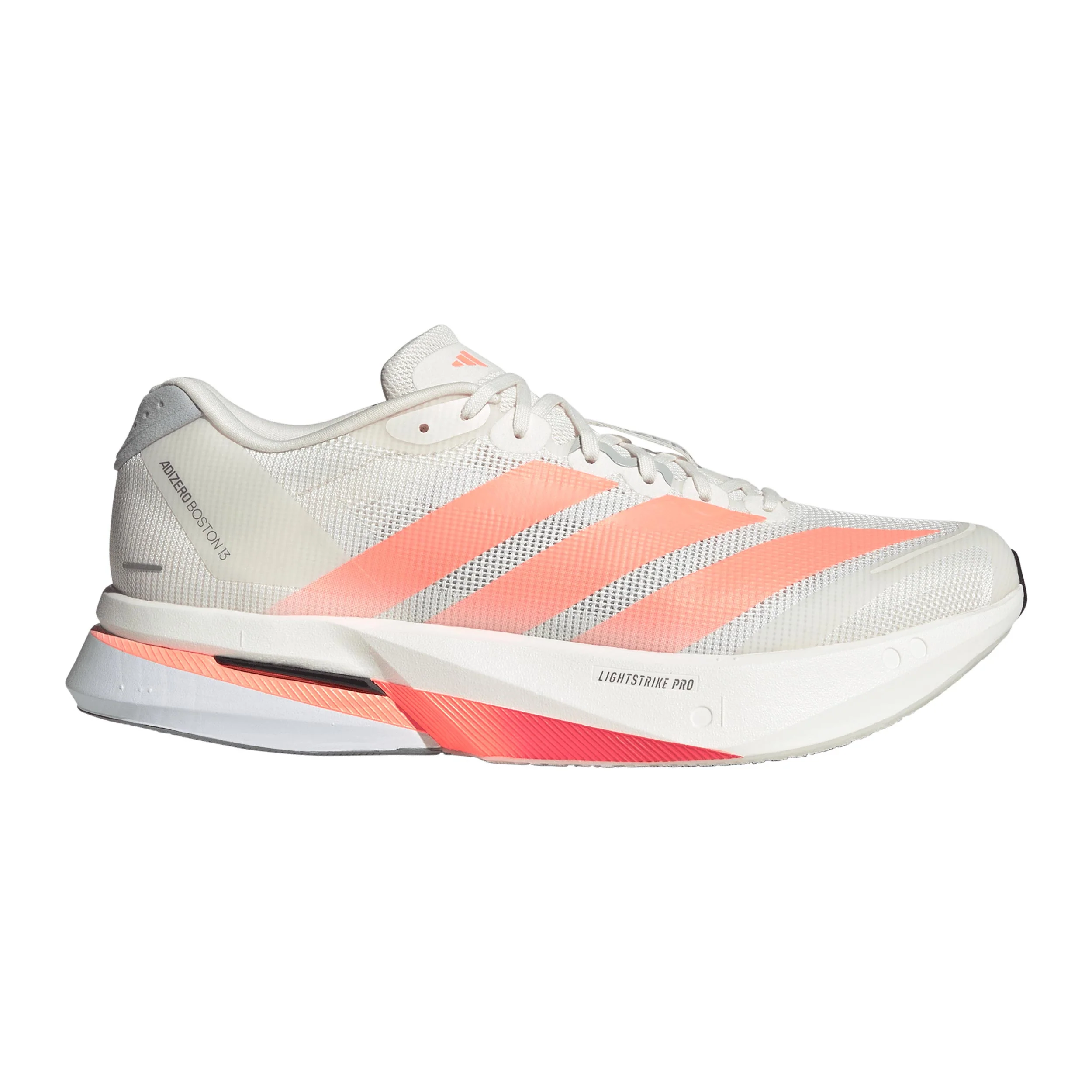 adizero Boston 13 Wettkampfschuh Herren - weiß, grau