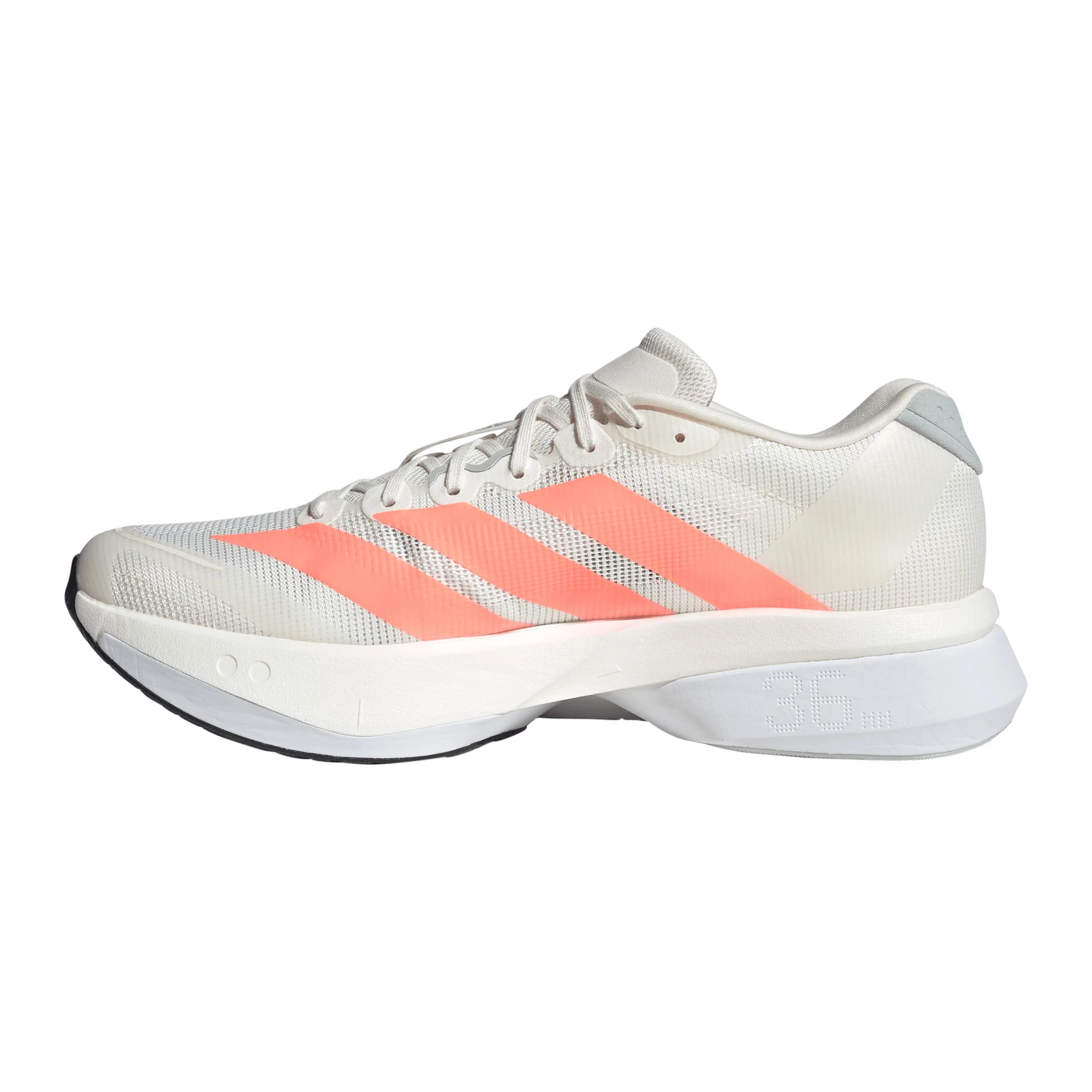 adizero Boston 13 Wettkampfschuh Herren - weiß, grau - Image 2