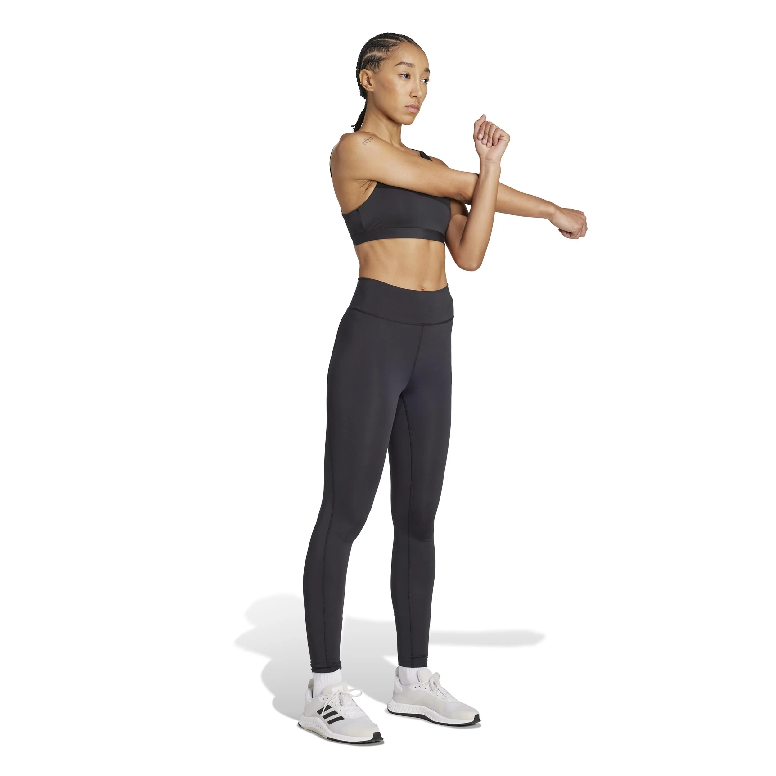 All Me Essentials Mid Support Sport-BH Damen - schwarz - Image 5