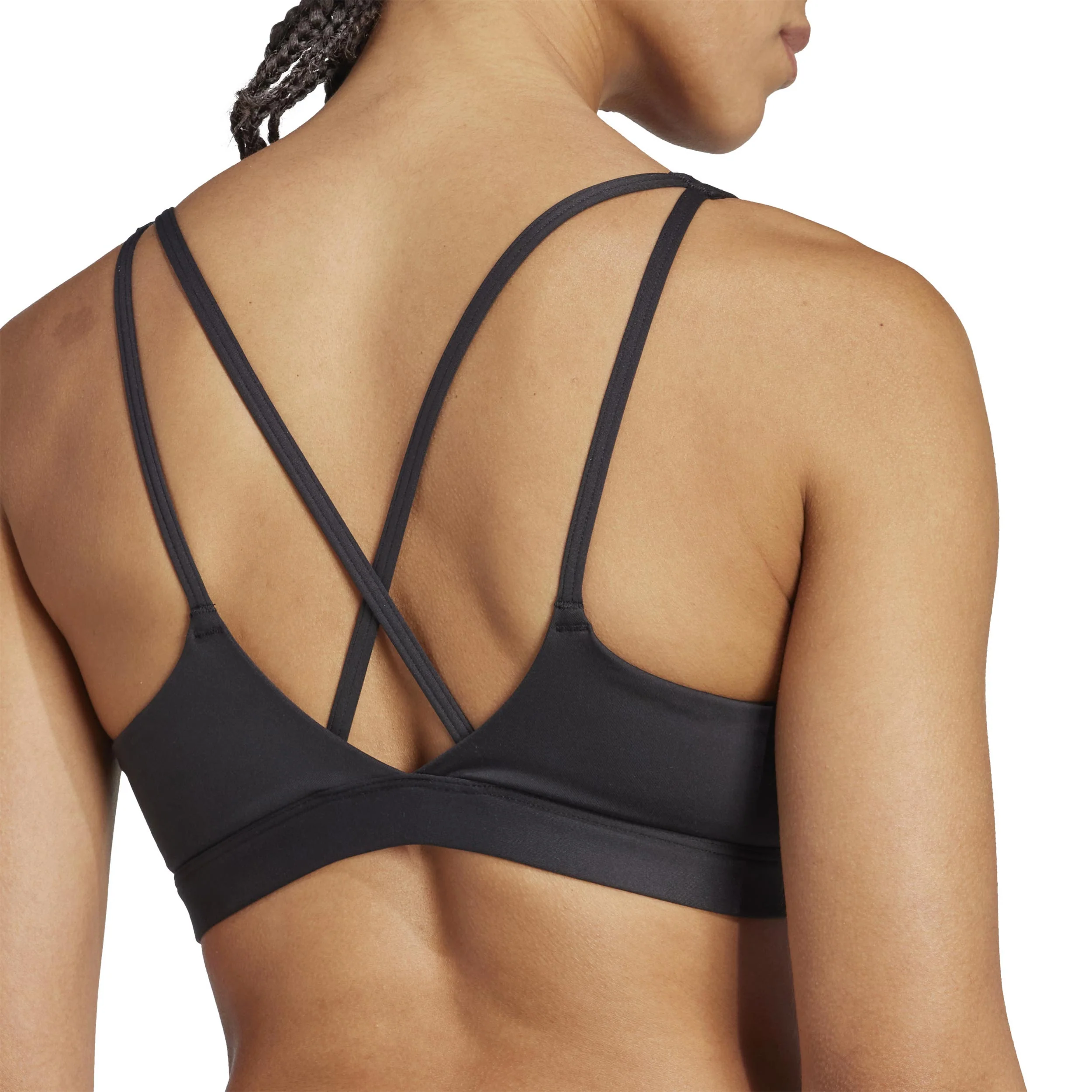 All Me Essentials Mid Support Sport-BH Damen - schwarz - Image 6