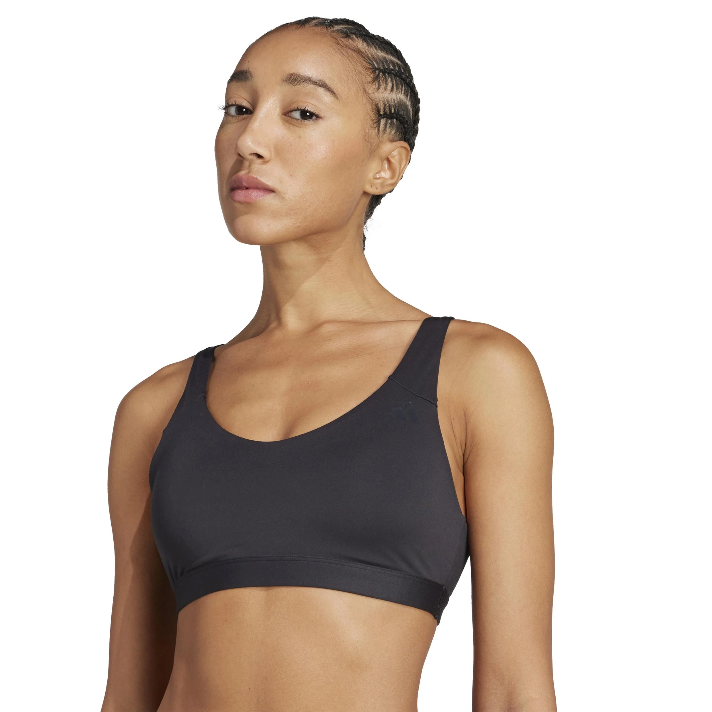 All Me Essentials Mid Support Sport-BH Damen - schwarz - Image 7