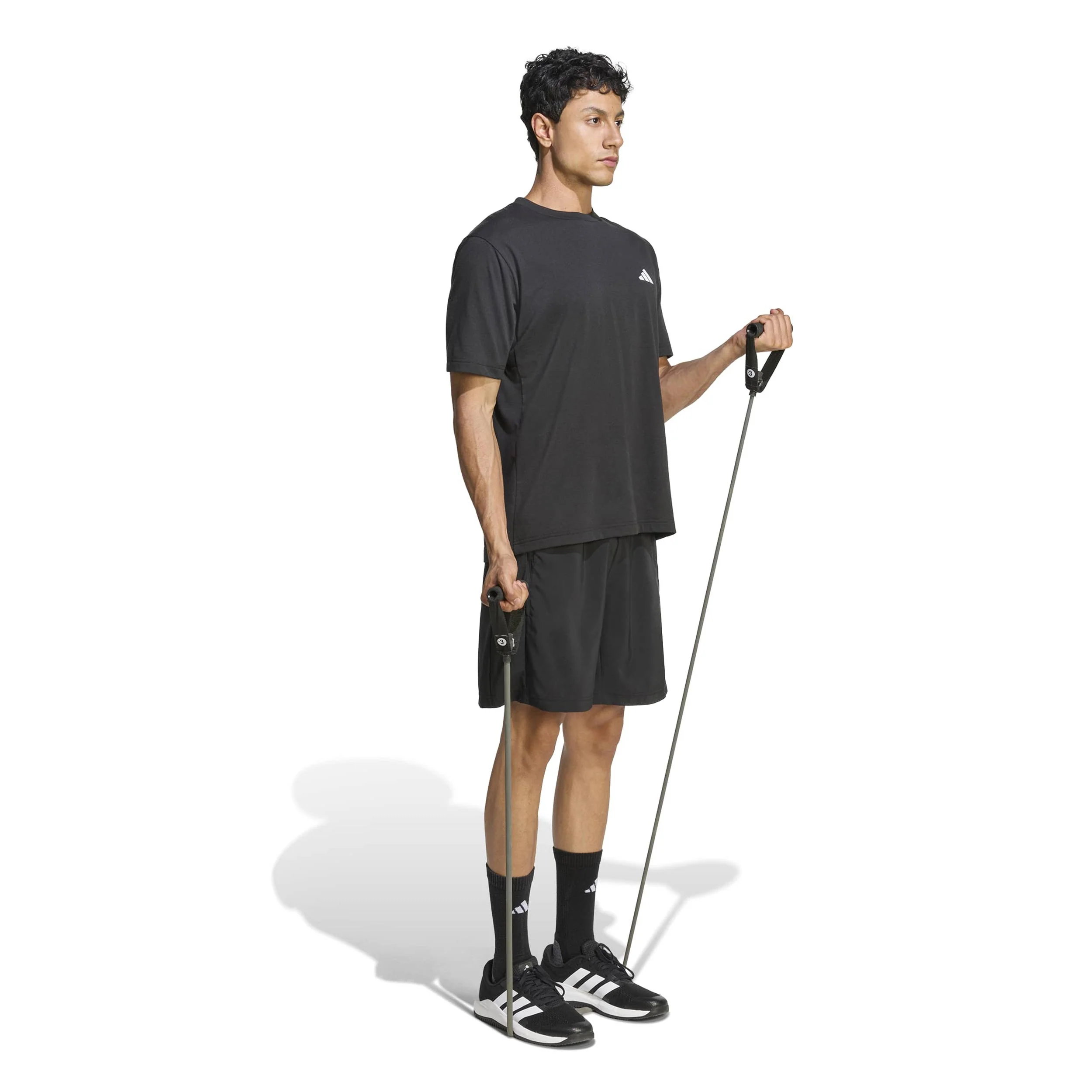 Basic 7Inch Shorts Herren-schwarz - Image 4