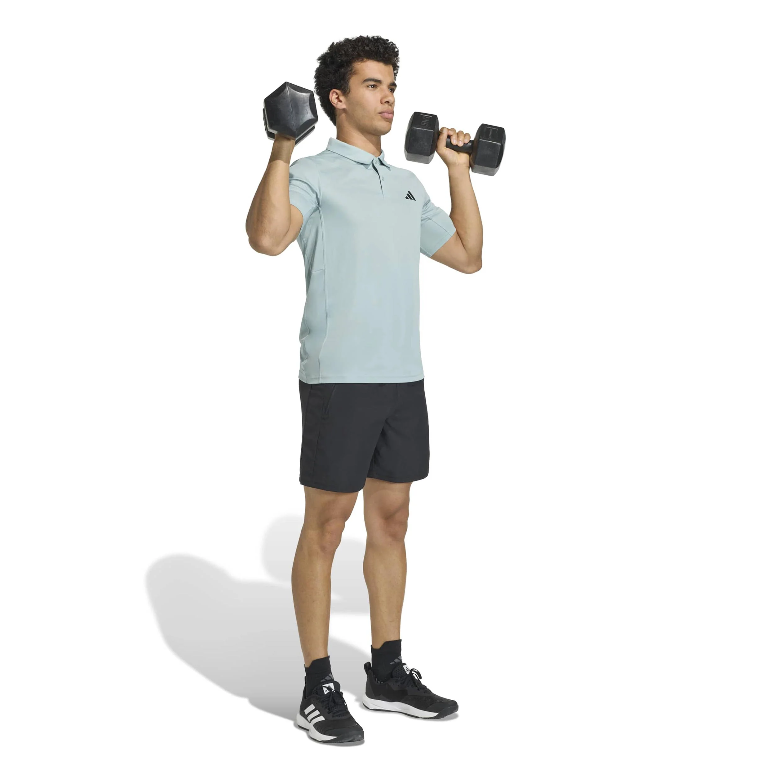 Basic Polo Herren-salbei - Image 3