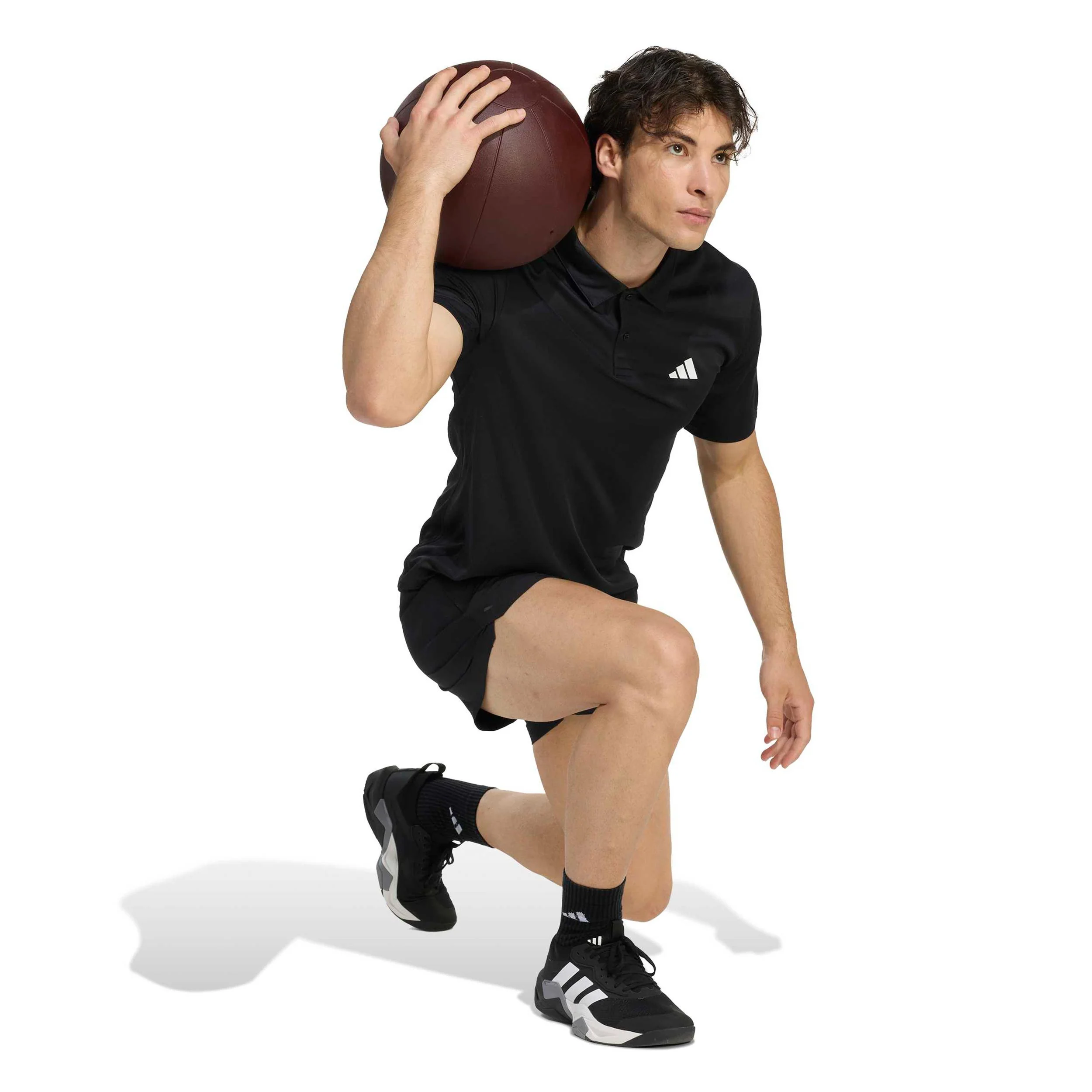 Basic Polo Herren-schwarz - Image 4