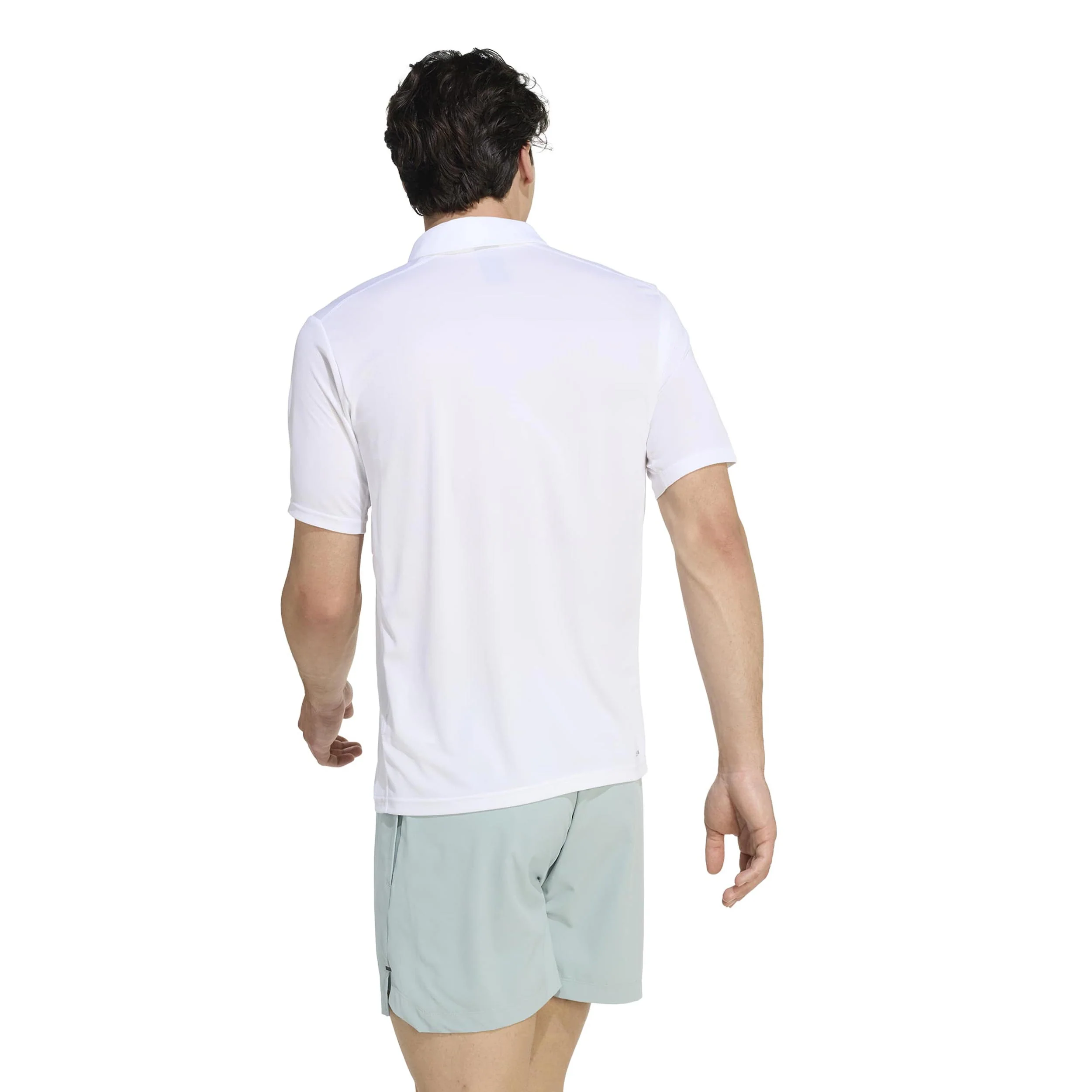 Basic Polo Herren-weiß - Image 3