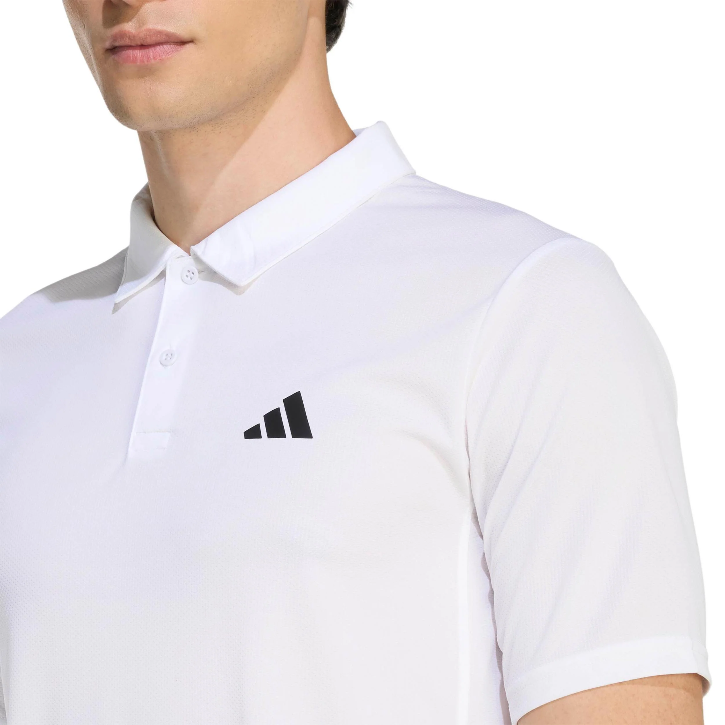 Basic Polo Herren-weiß - Image 6