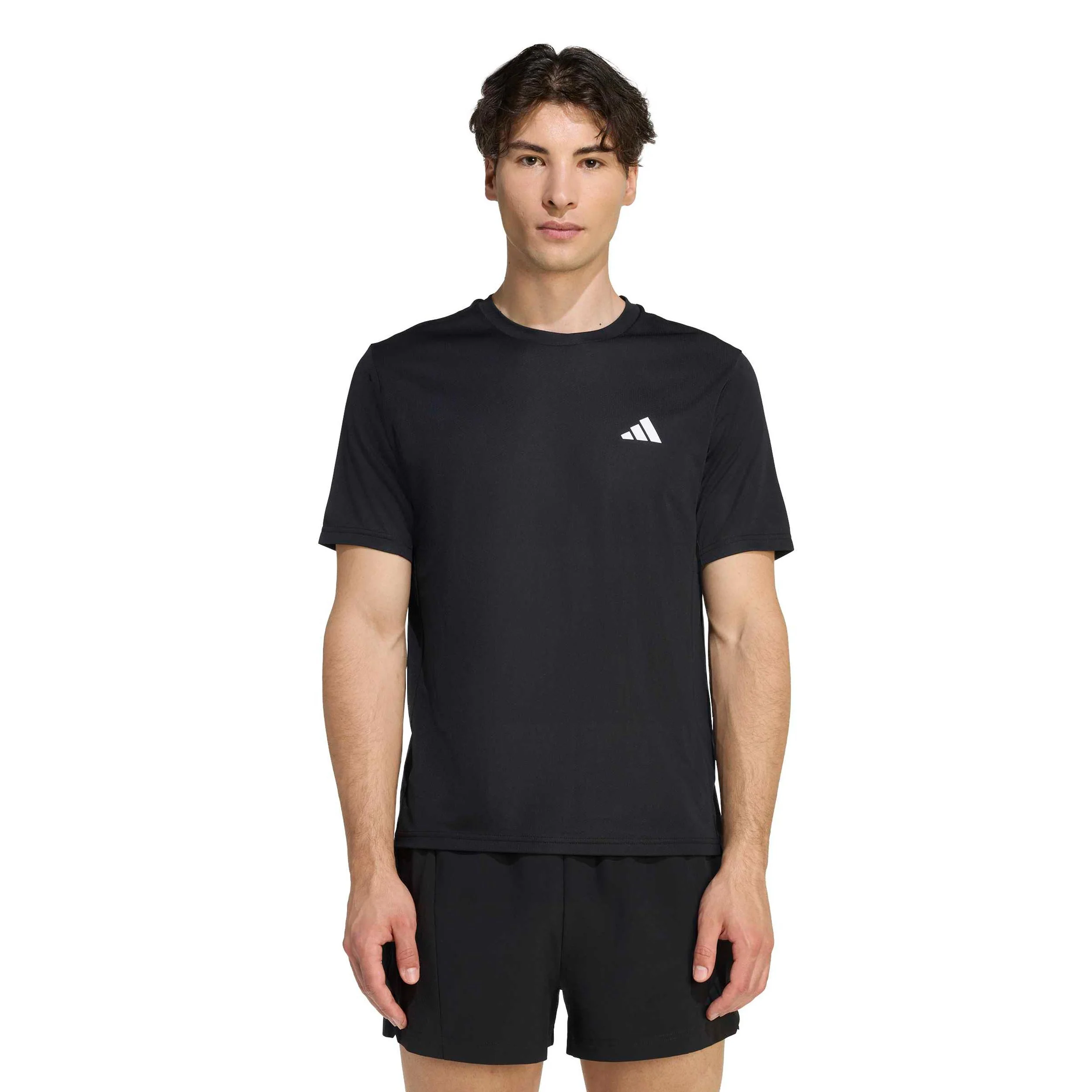 Basic T-Shirt Herren-schwarz - Image 2