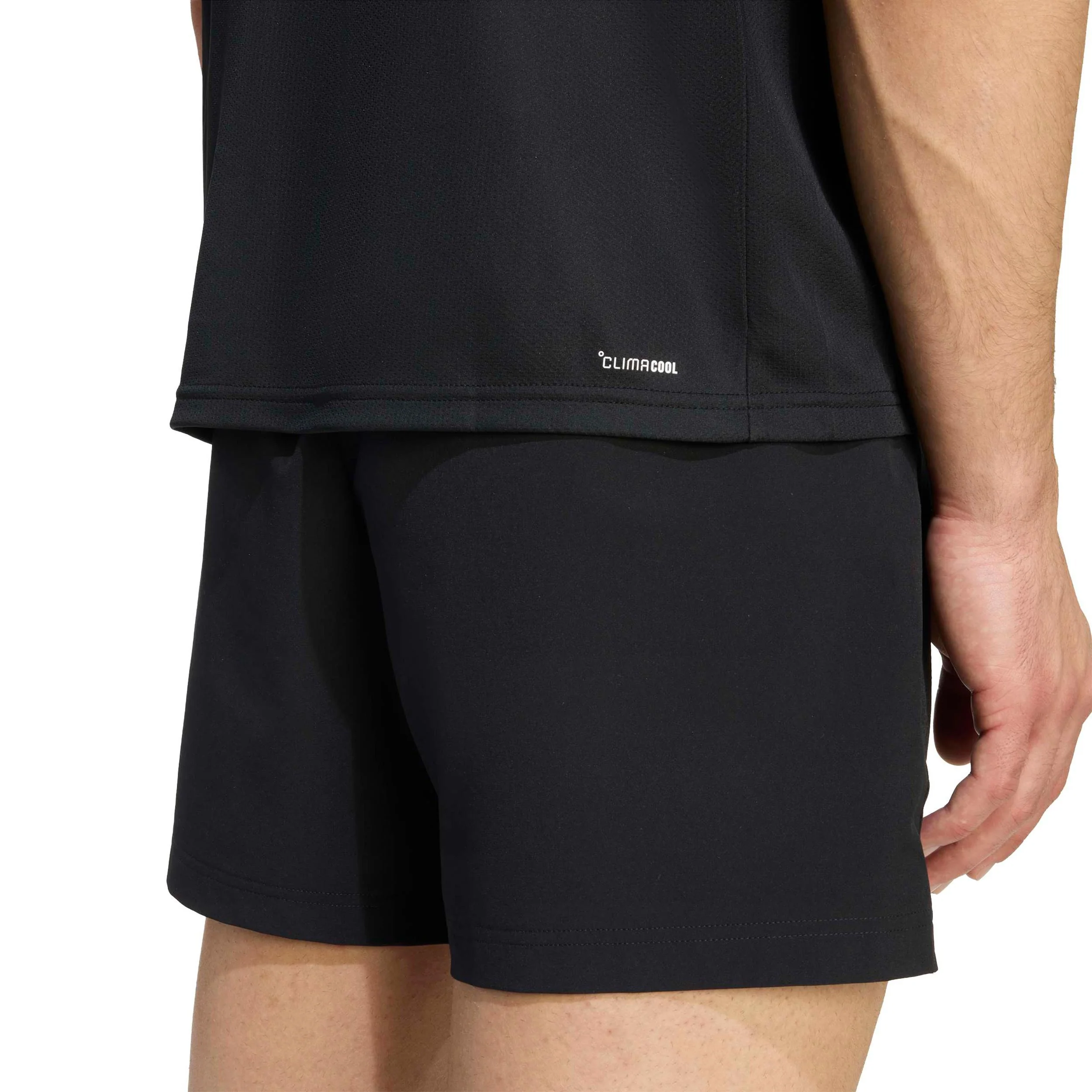 Basic T-Shirt Herren-schwarz - Image 5