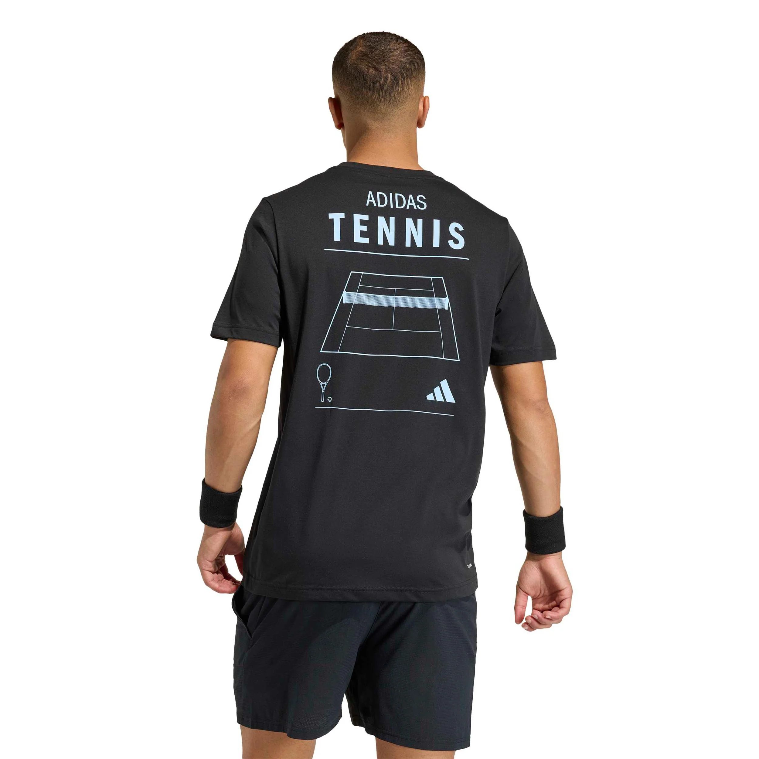 Category Graphic T-Shirt Herren - schwarz, weiß - Image 3