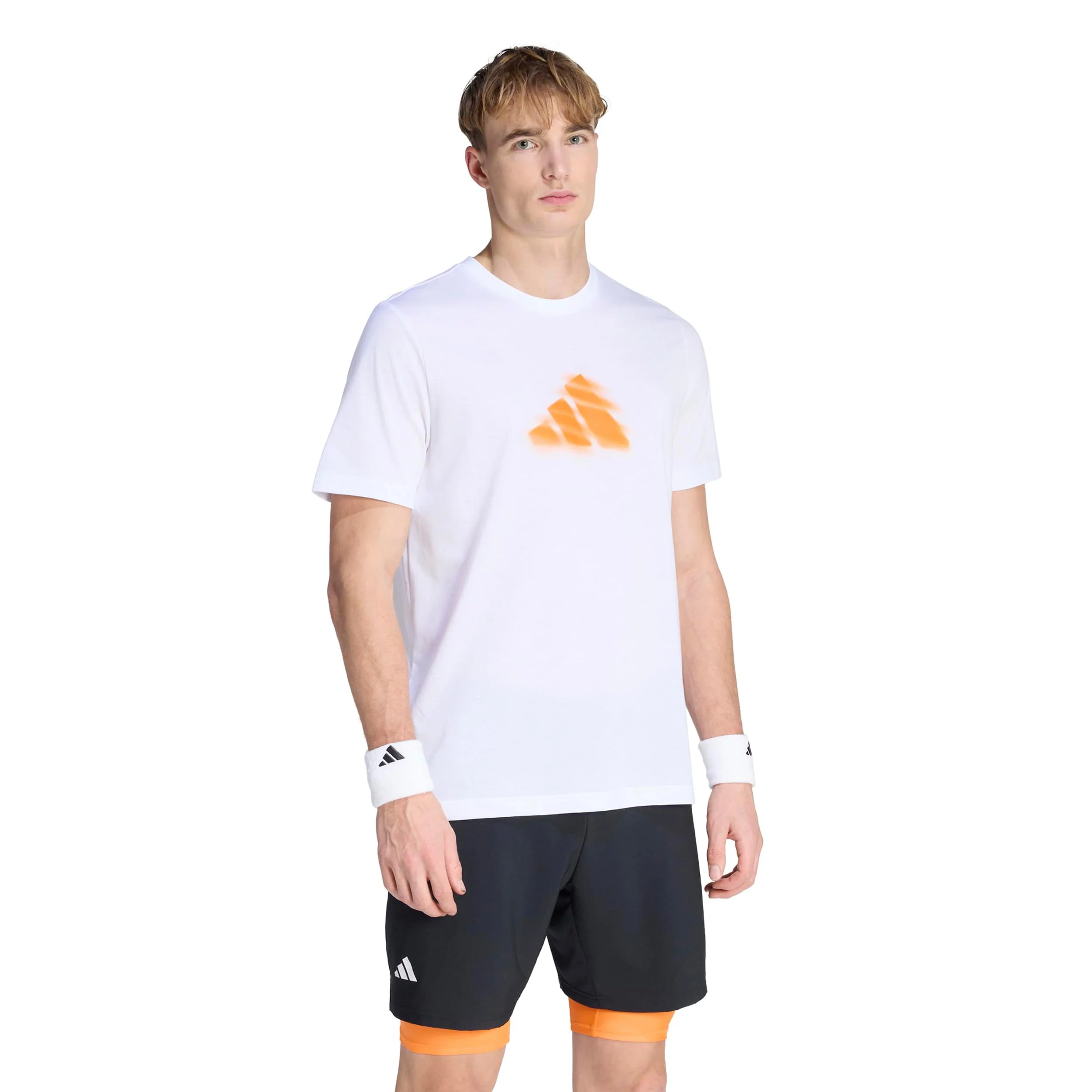 Clay T-Shirt Herren - weiß, rost - Image 2