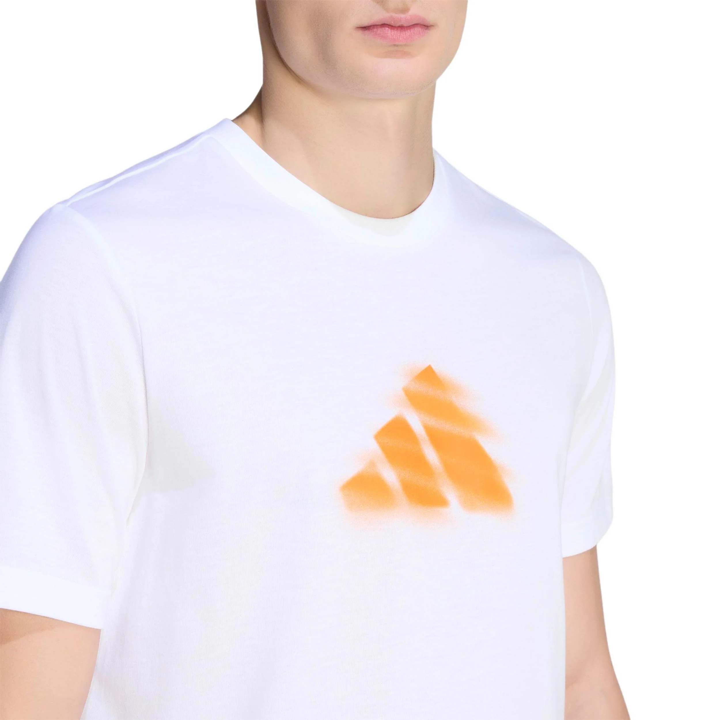 Clay T-Shirt Herren - weiß, rost - Image 5