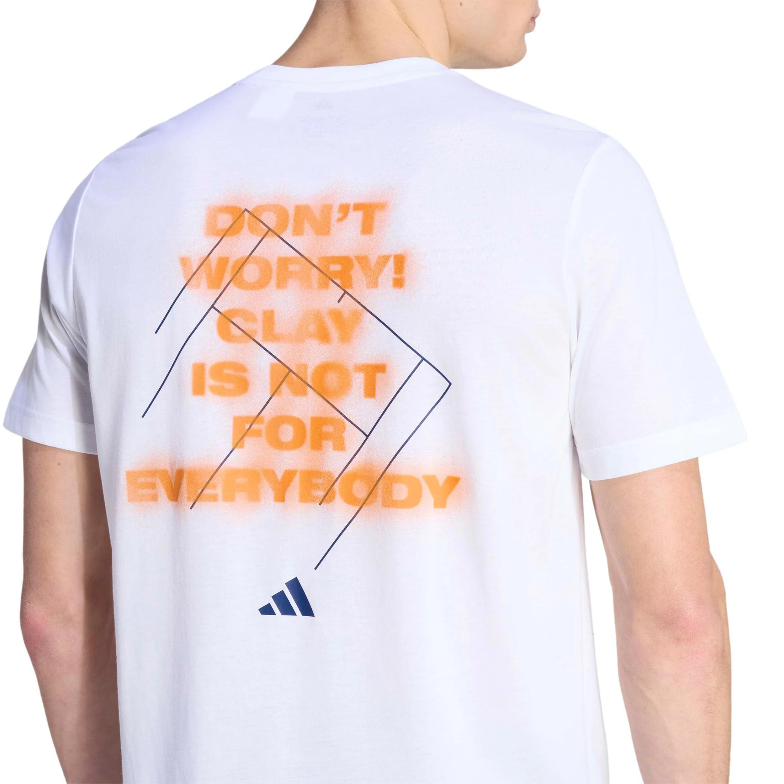 Clay T-Shirt Herren - weiß, rost - Image 6