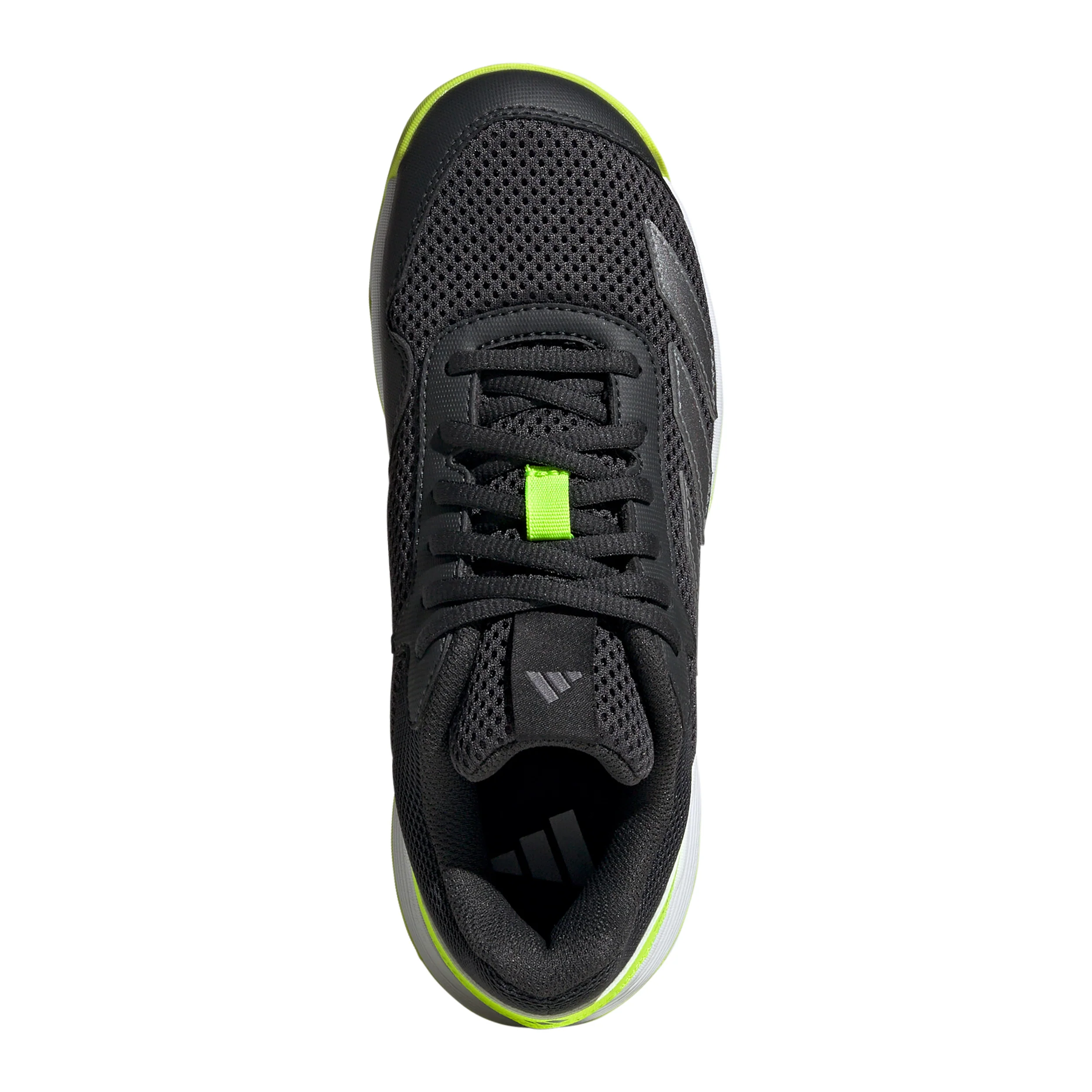 Courtflash Allcourtschuh Kinder - schwarz, limette - Image 3