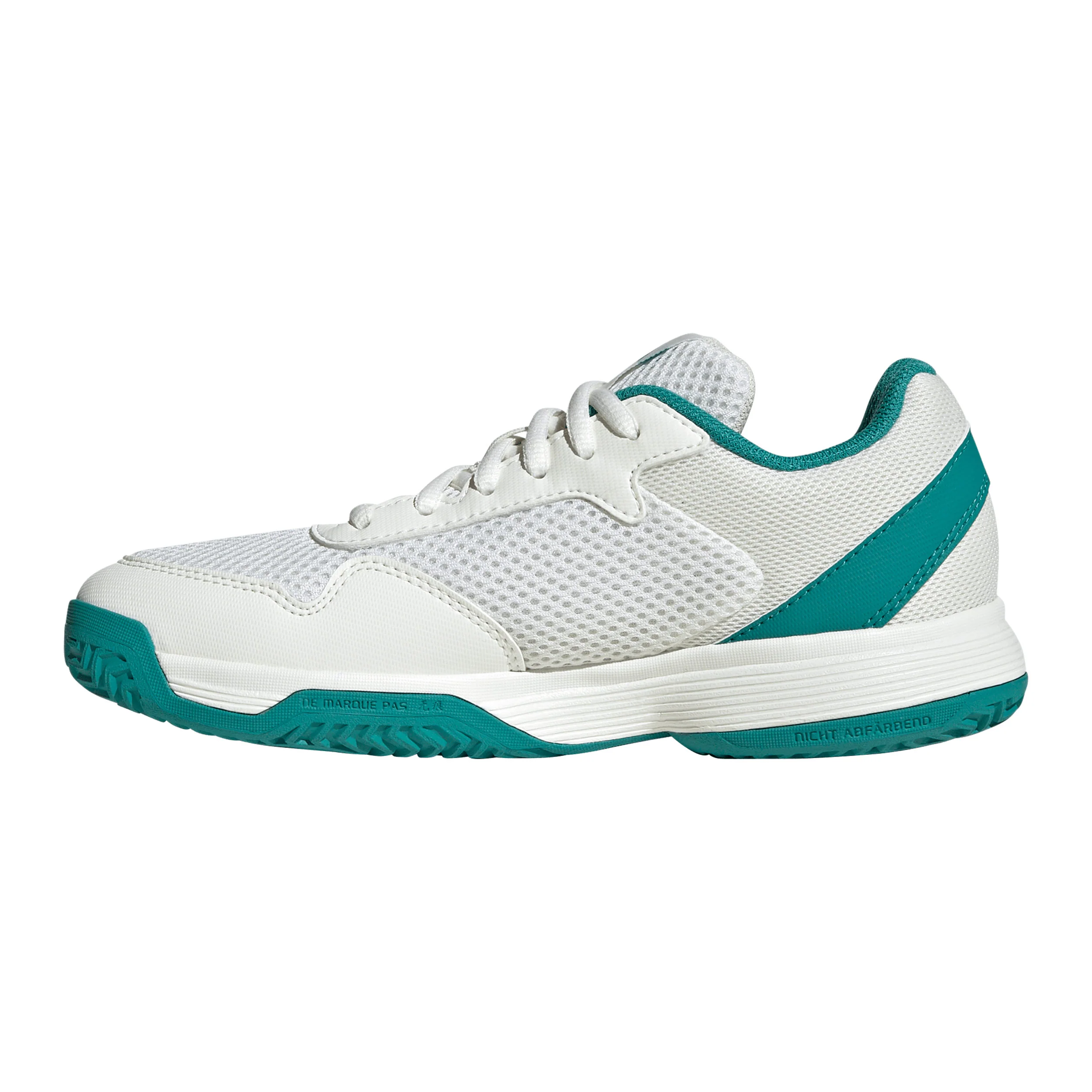 Courtflash Allcourtschuh Kinder - weiß, petrol - Image 2