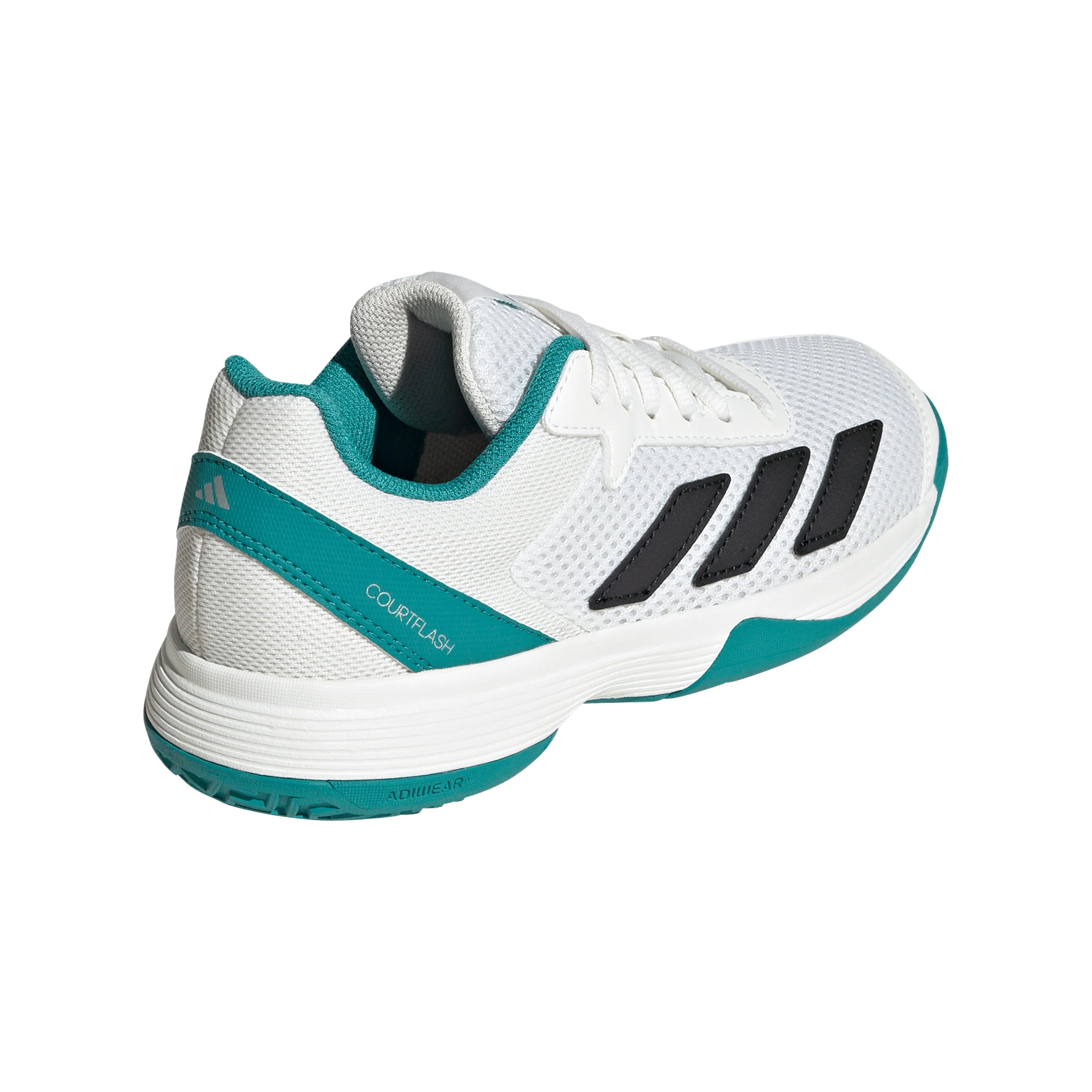 Courtflash Allcourtschuh Kinder - weiß, petrol - Image 5