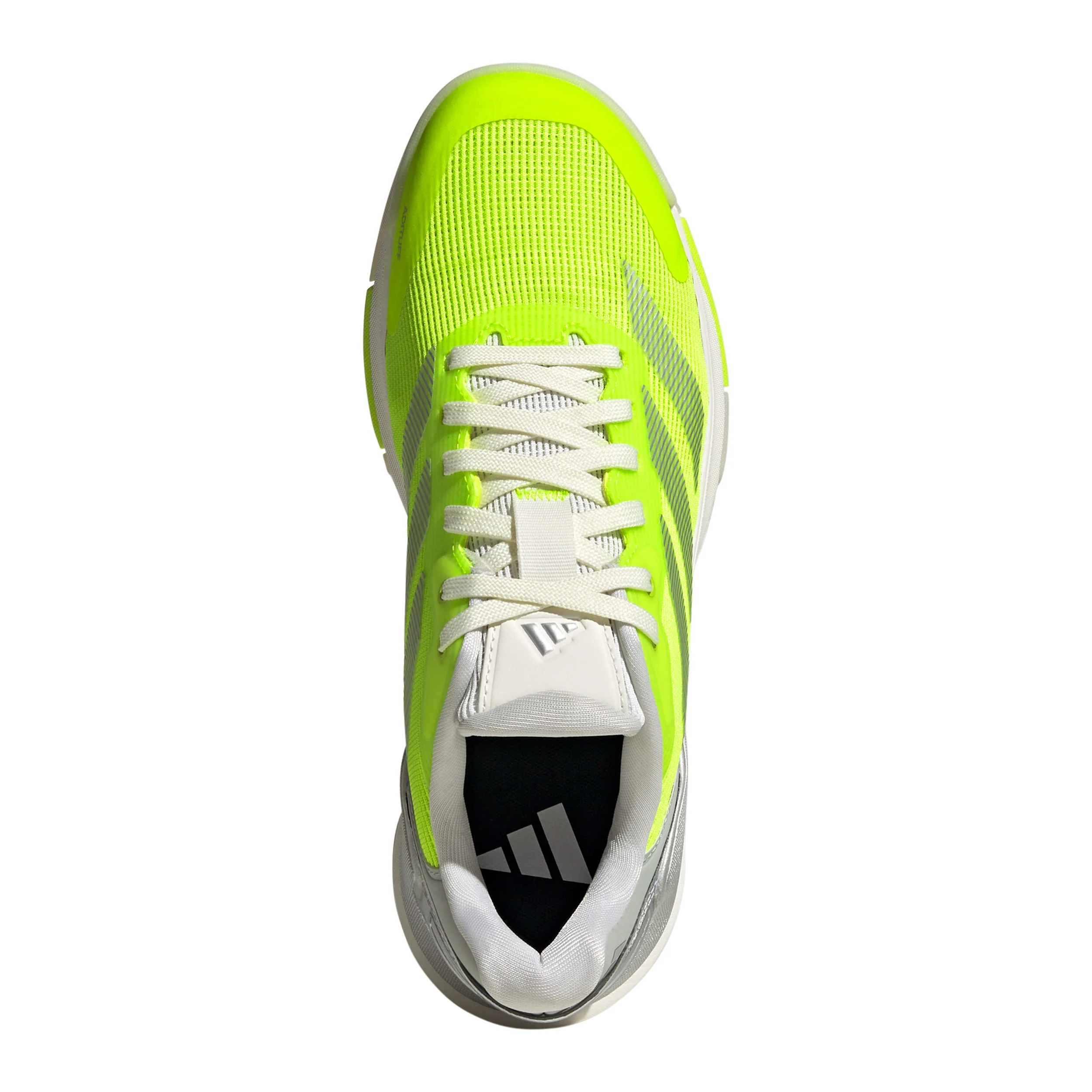 Crazyquick LS Padelschuh Damen - neongelb, silber - Image 3