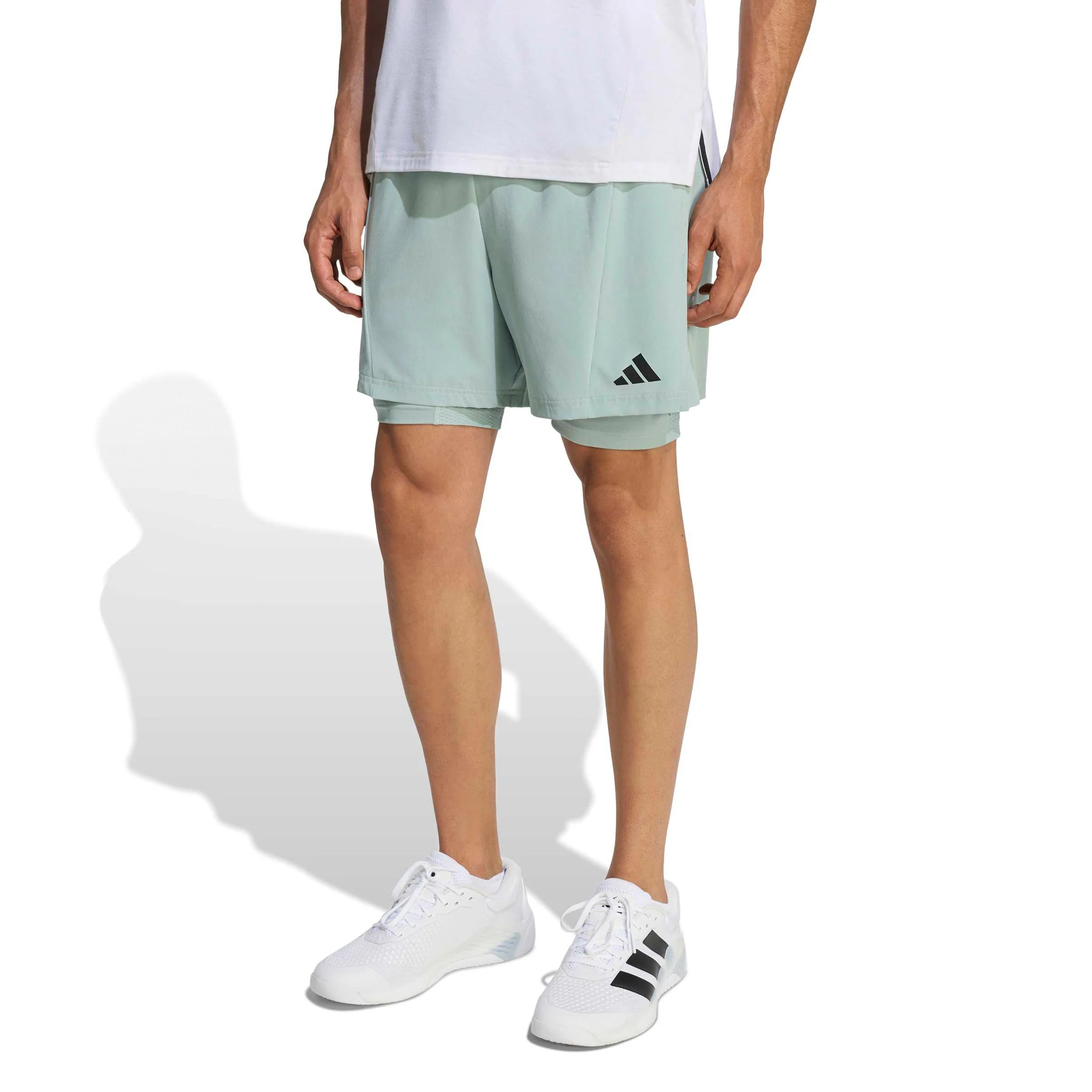 D4T 2in1 Shorts Herren-salbei - Image 2