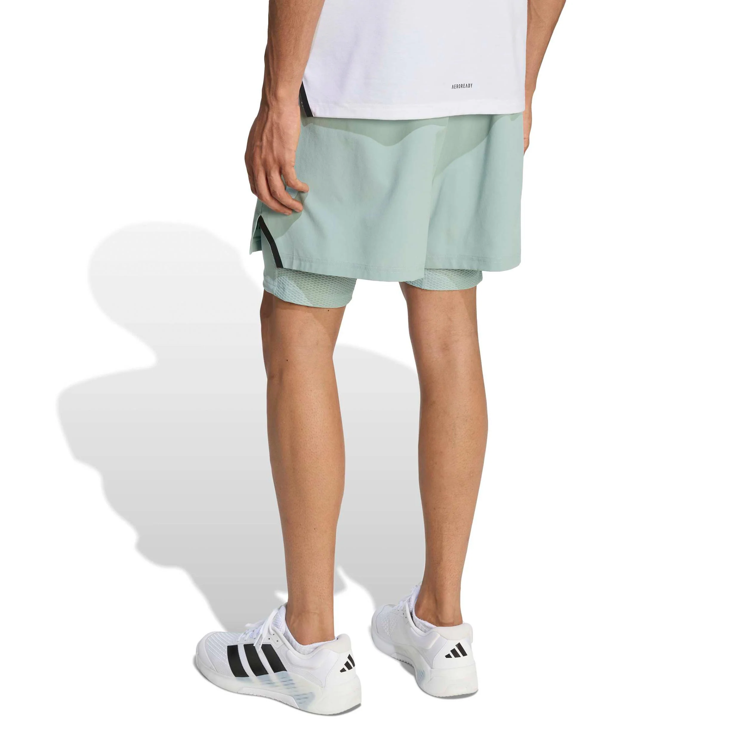 D4T 2in1 Shorts Herren-salbei - Image 3