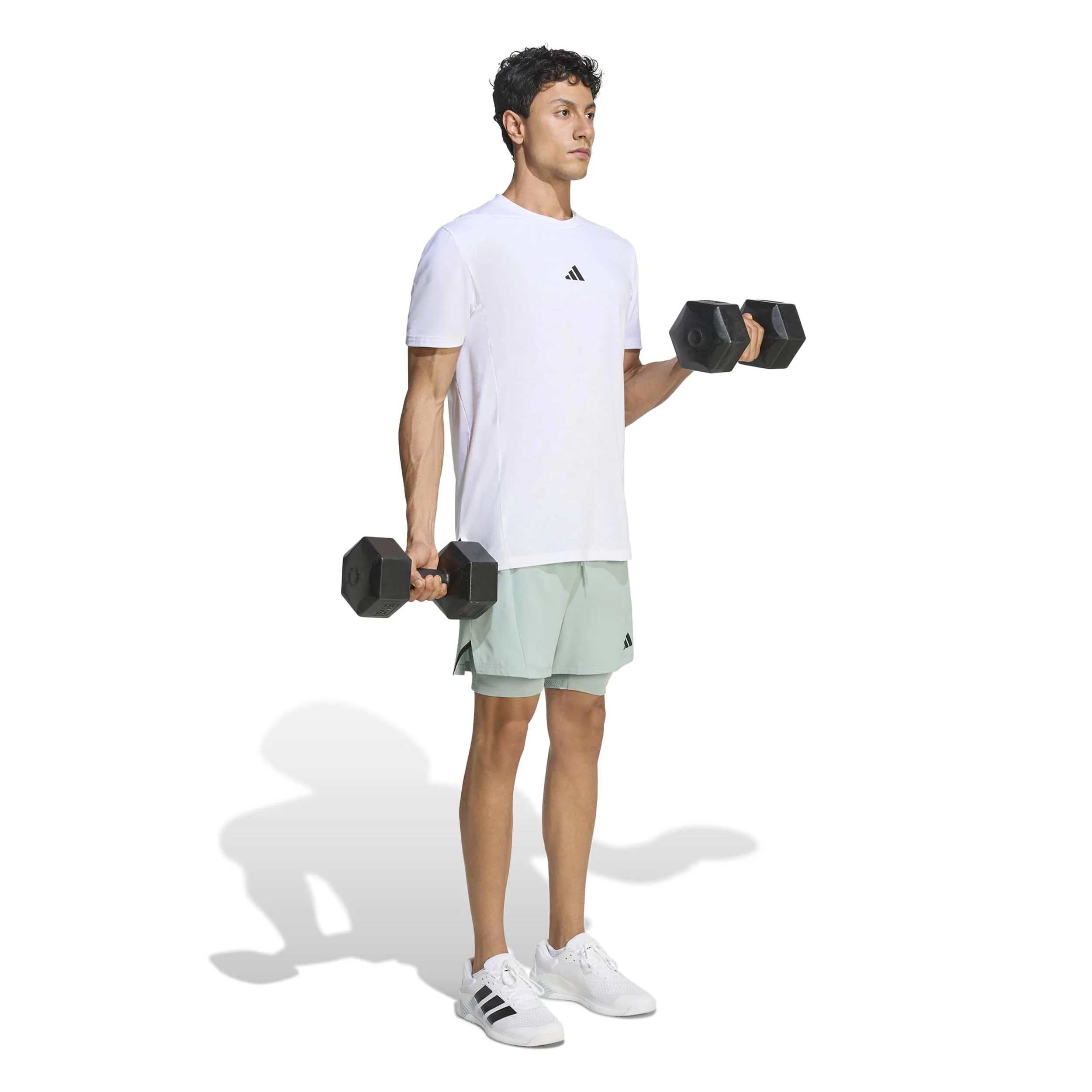 D4T 2in1 Shorts Herren-salbei - Image 4