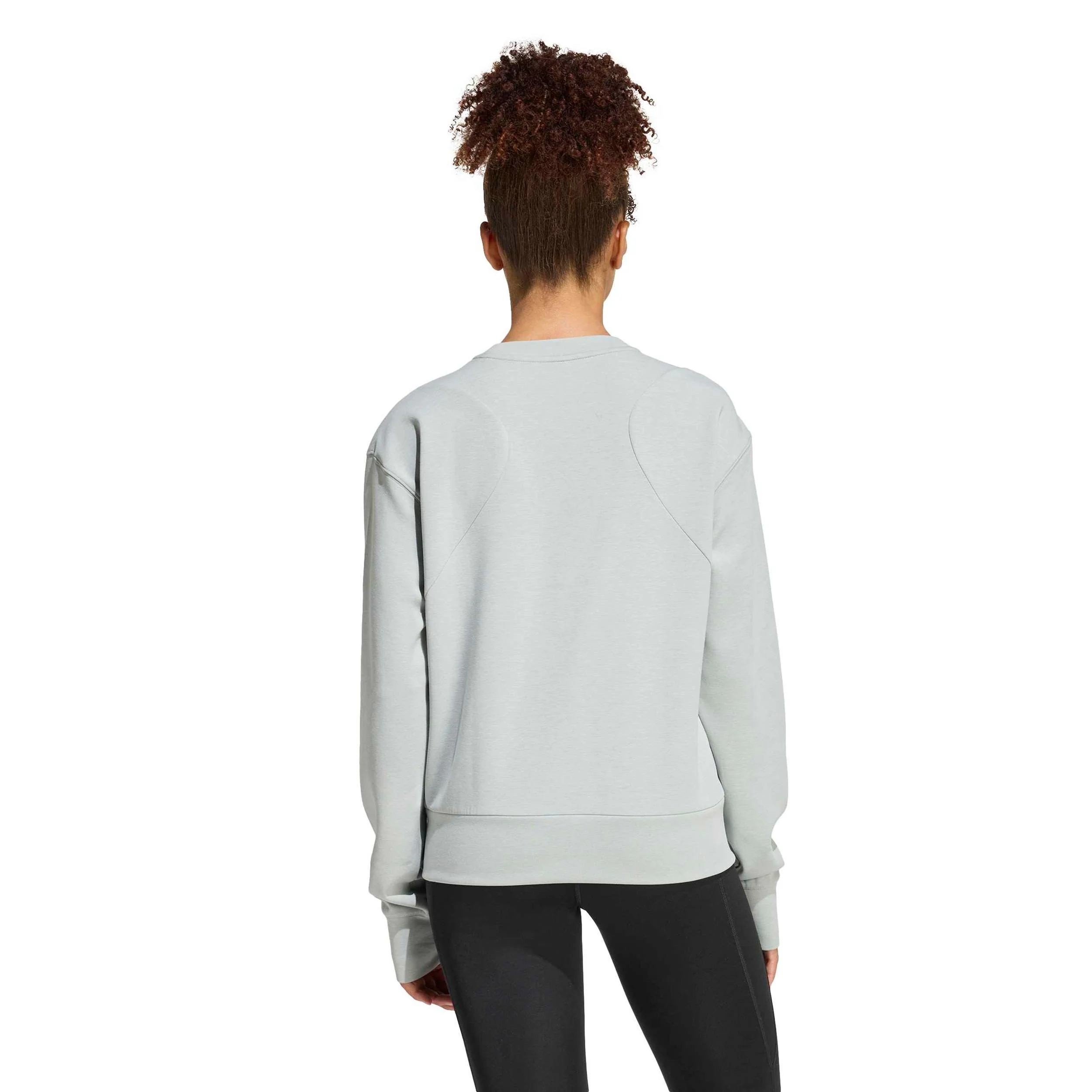 D4T Knit Crew Sweatshirt Damen-salbei - Image 3