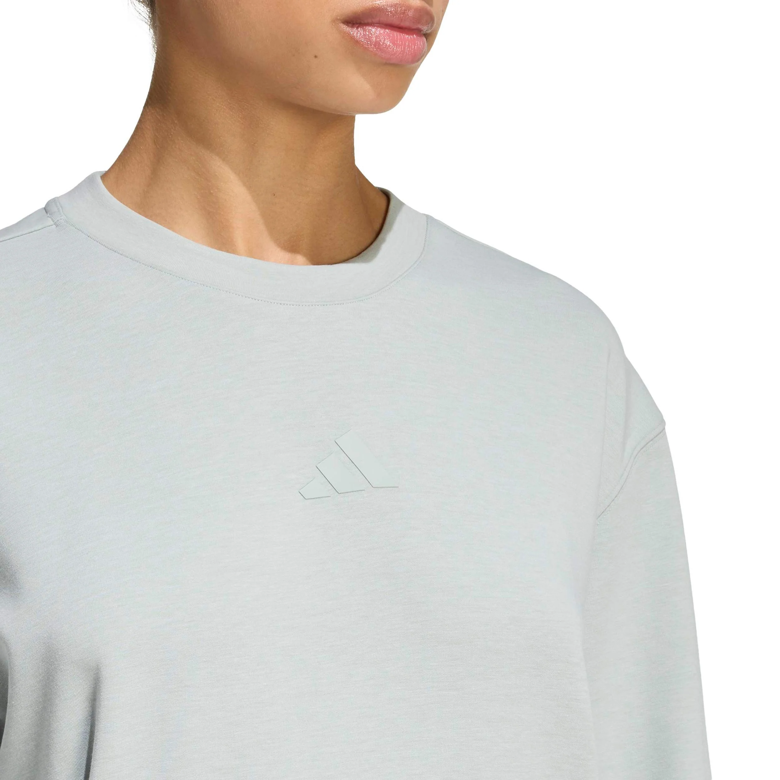 D4T Knit Crew Sweatshirt Damen-salbei - Image 5