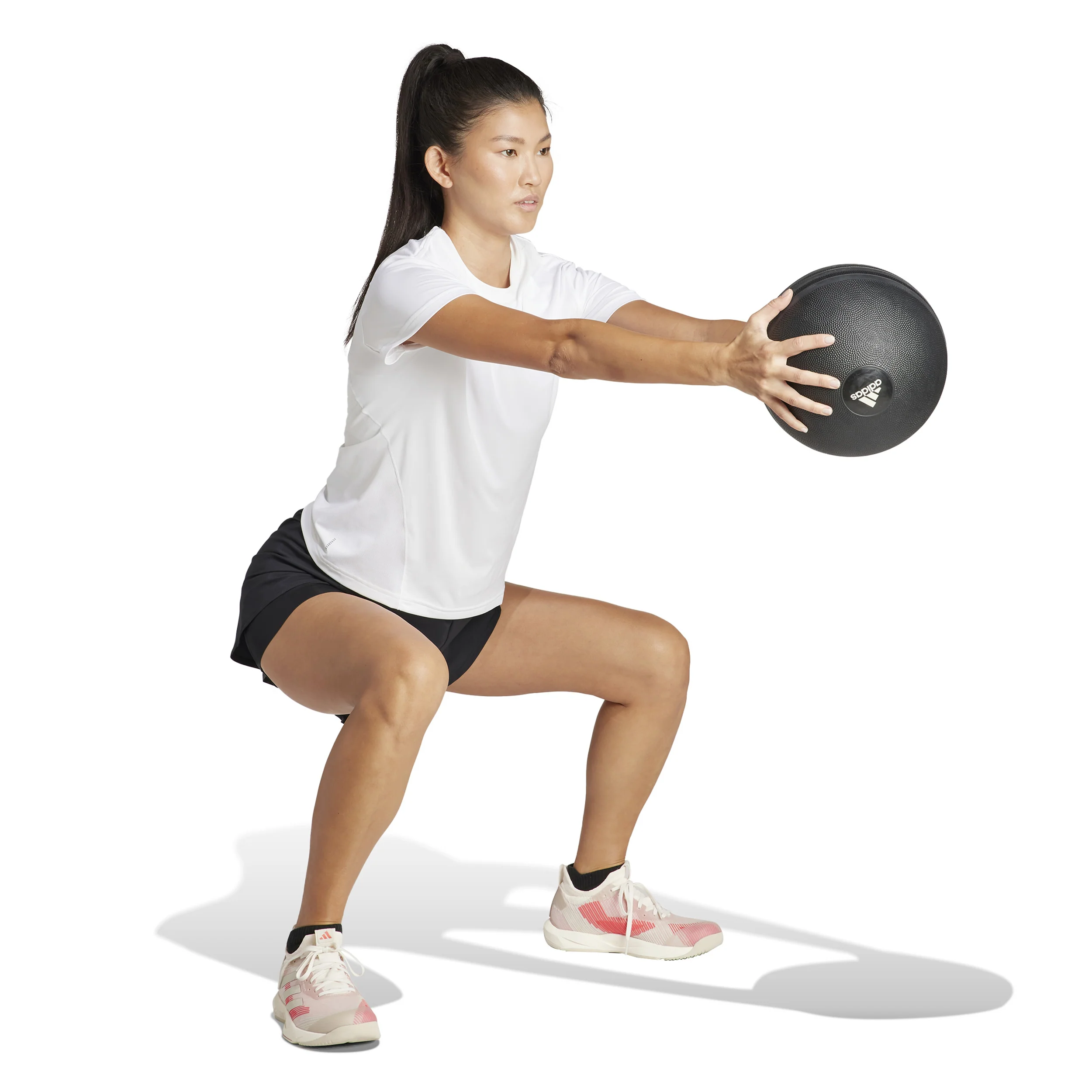 Designed For Training T-Shirt Damen-Weiß - Image 5