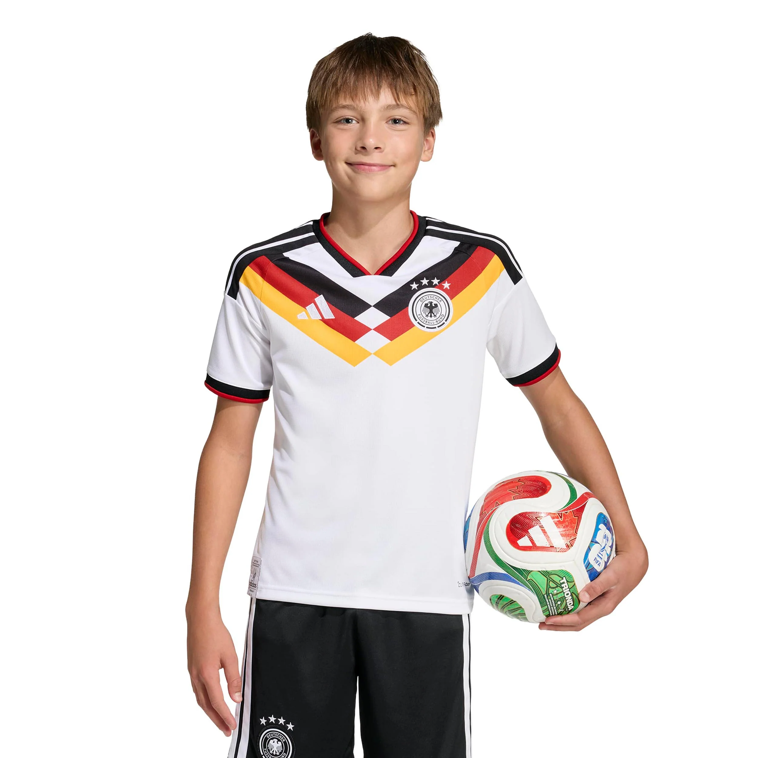 DFB Home T-Shirt Kinder-weiß - Image 3