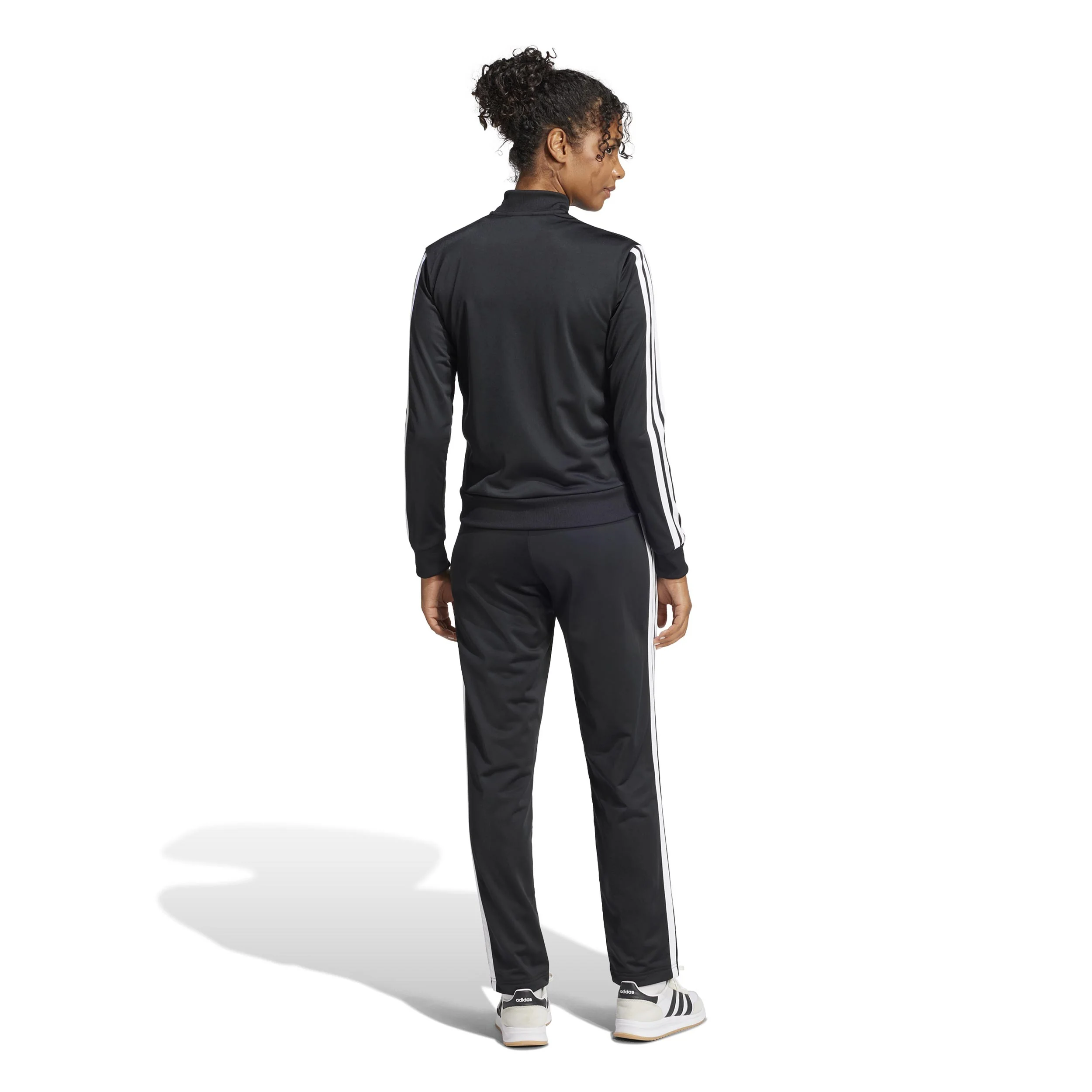 Essentials 3Stripes Dayready Trainingsanzug Damen - schwarz - Image 5