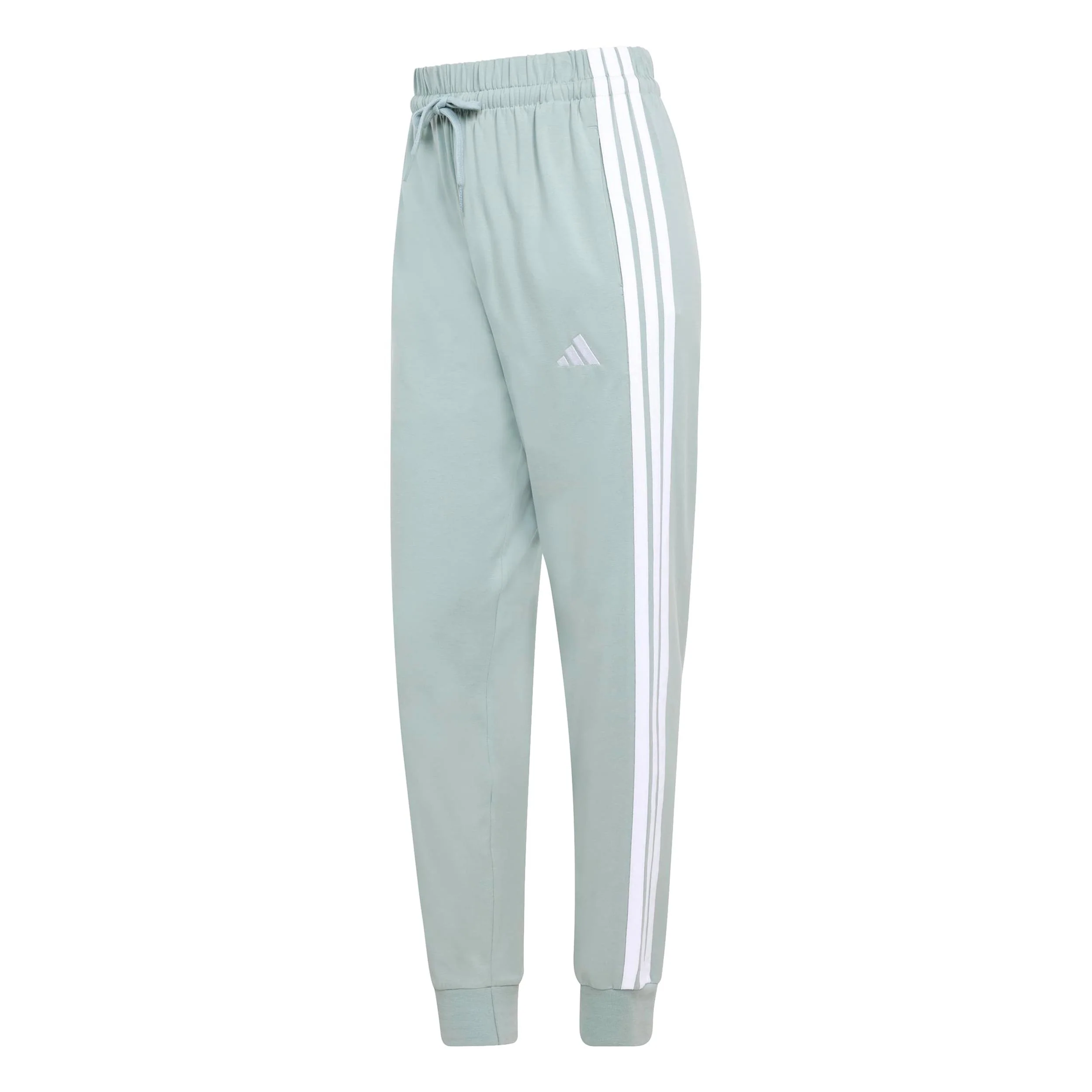 Essentials 3Stripes Trainingshose Damen - oliv, weiß