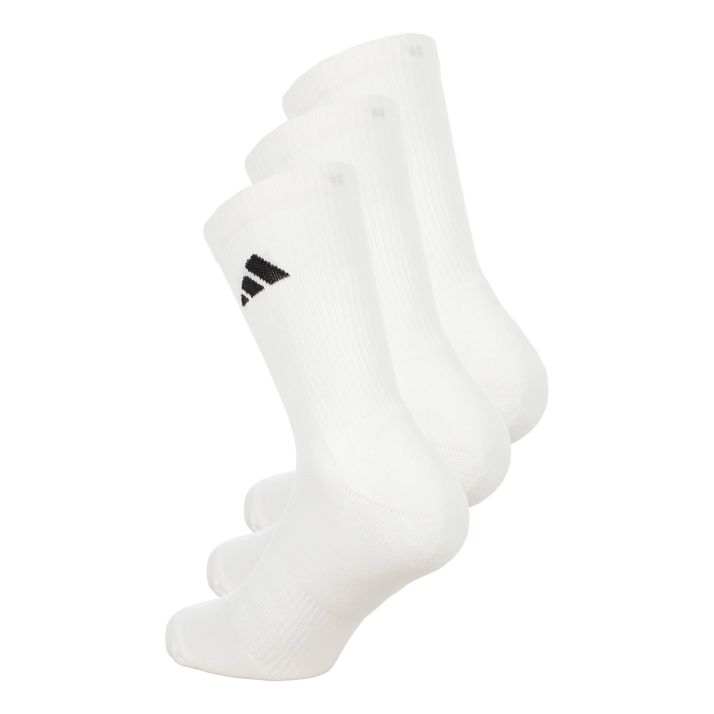 Essentials Crew 3P Tennissocken Unisex-weiß, schwarz - Image 2