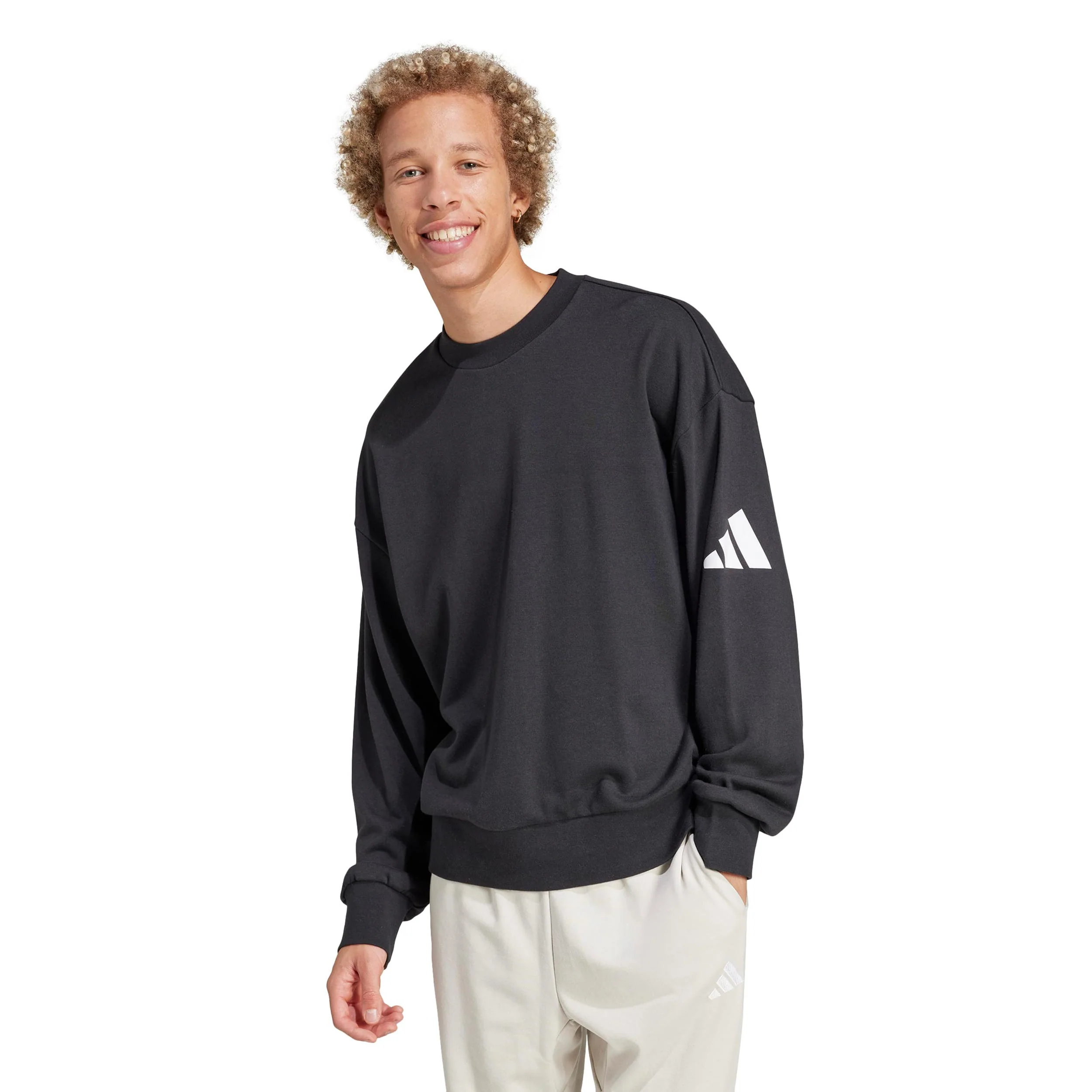 Essentials Loose Fit Sweatshirt Herren-schwarz - Image 2