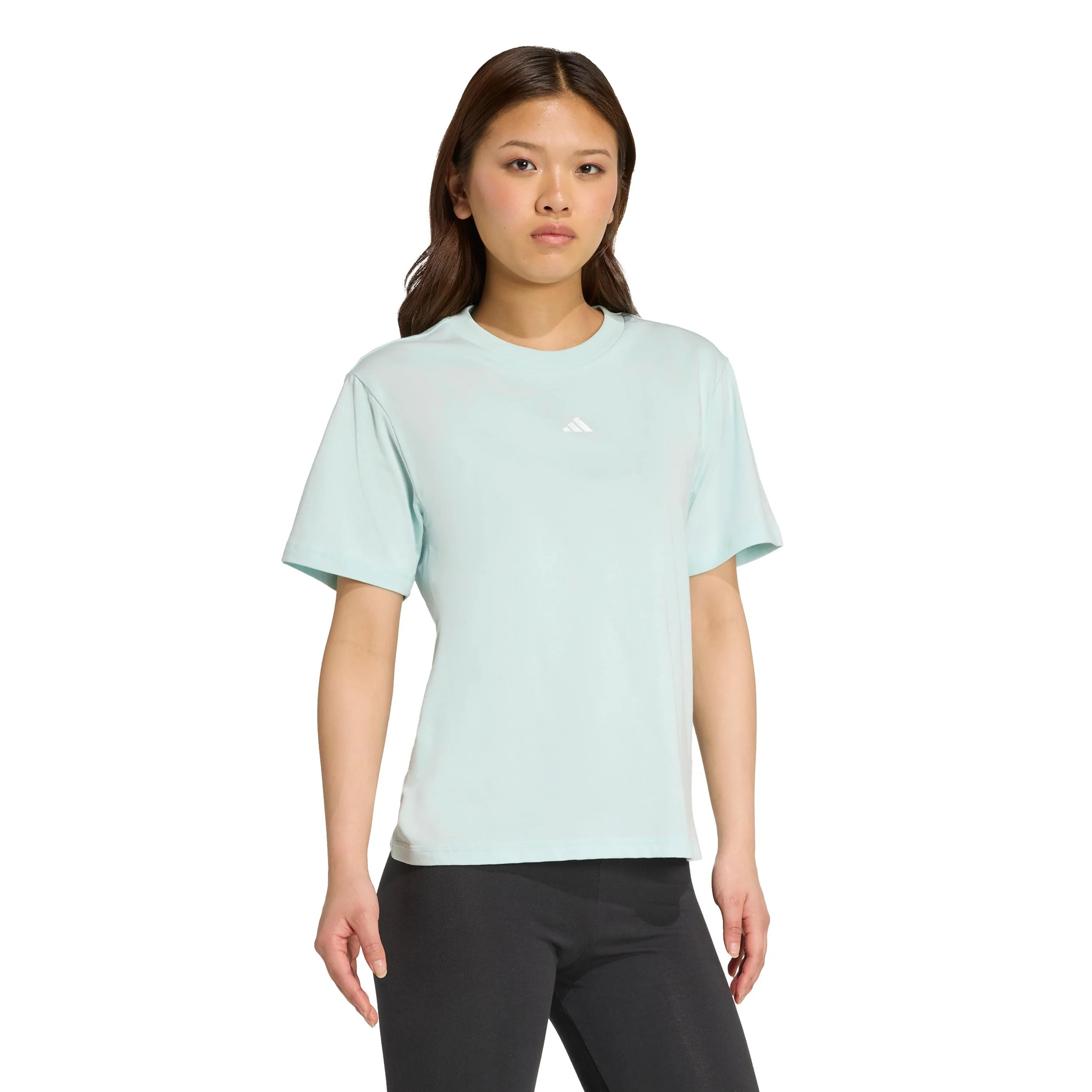 Essentials Small Logo T-Shirt Damen-mint - Image 4