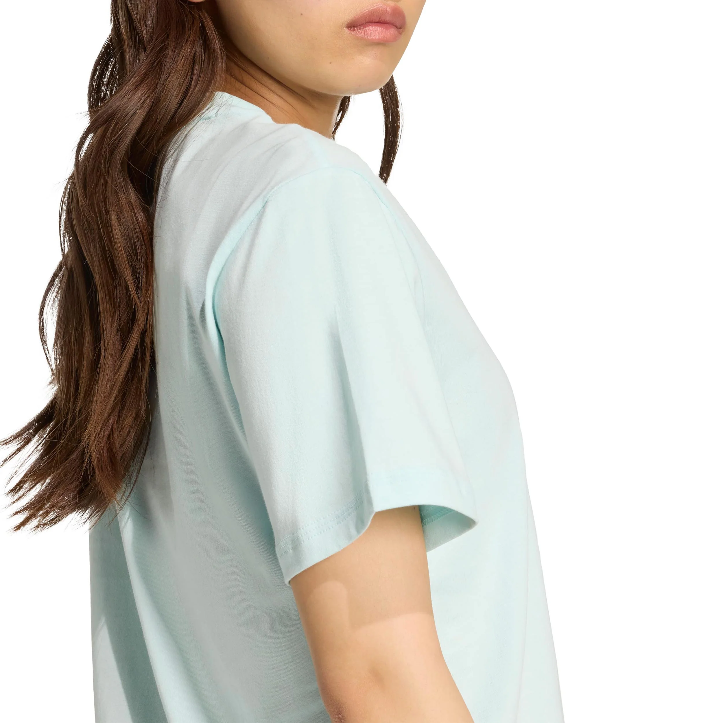 Essentials Small Logo T-Shirt Damen-mint - Image 5