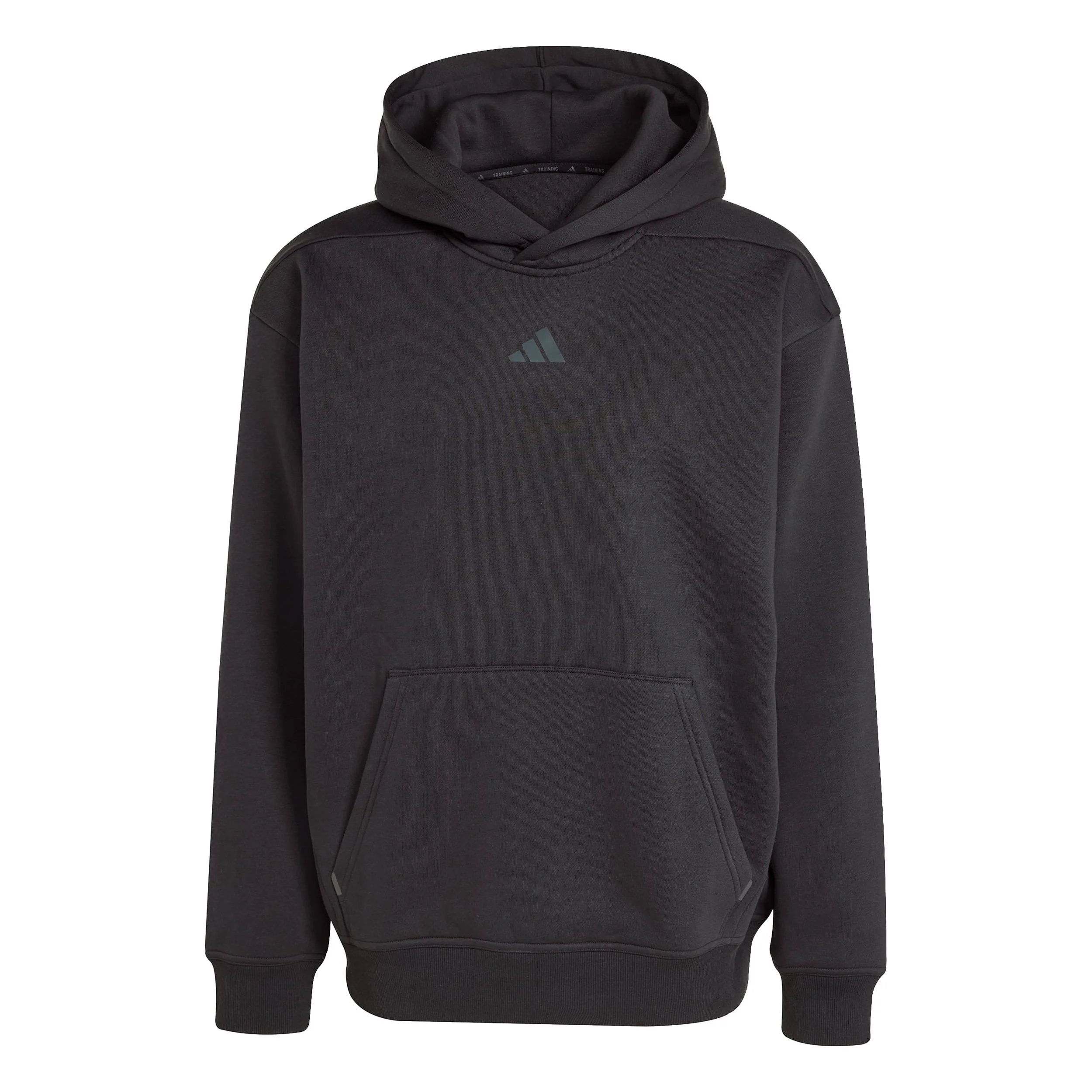 Oversize Hoody Herren-Schwarz