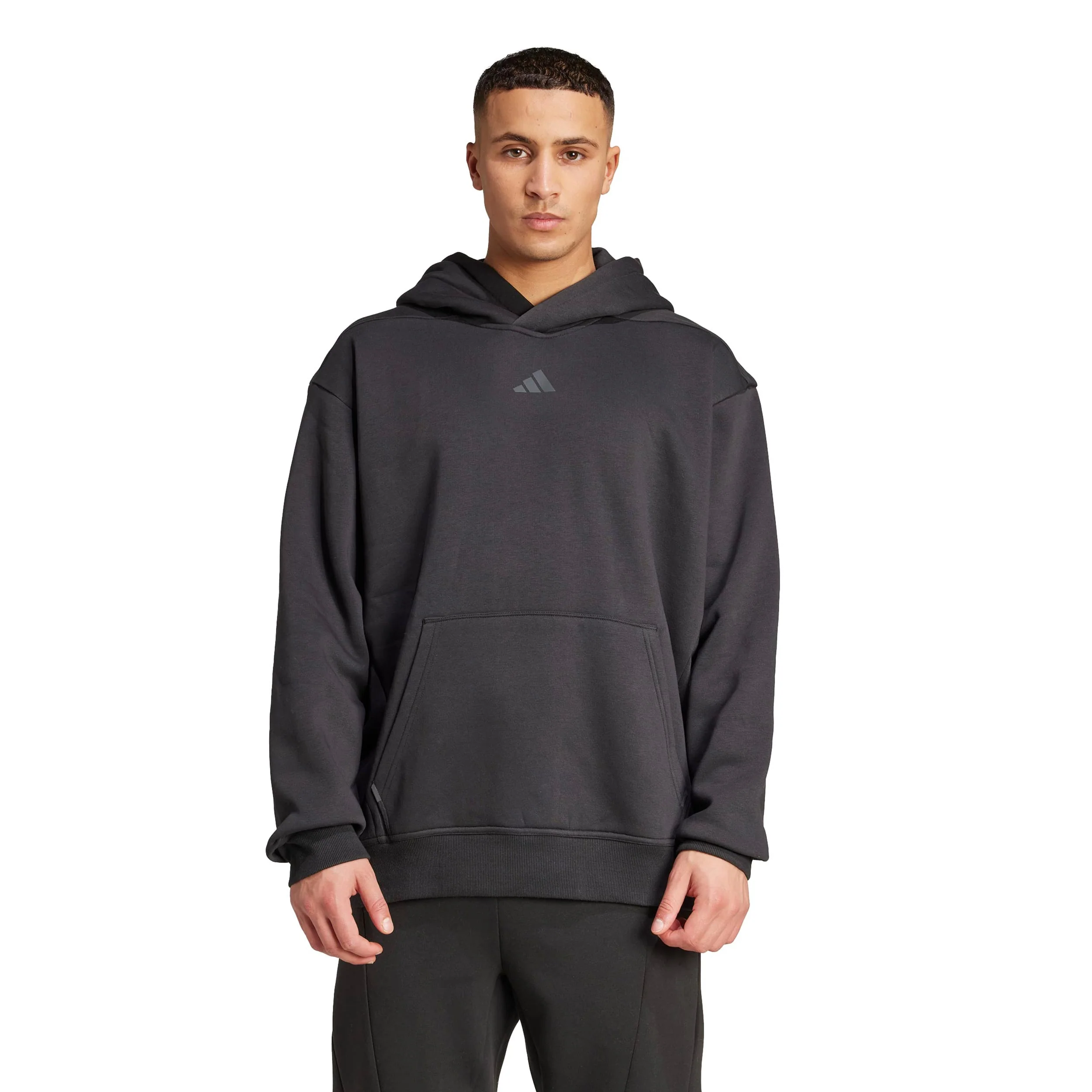 Oversize Hoody Herren-Schwarz - Image 2