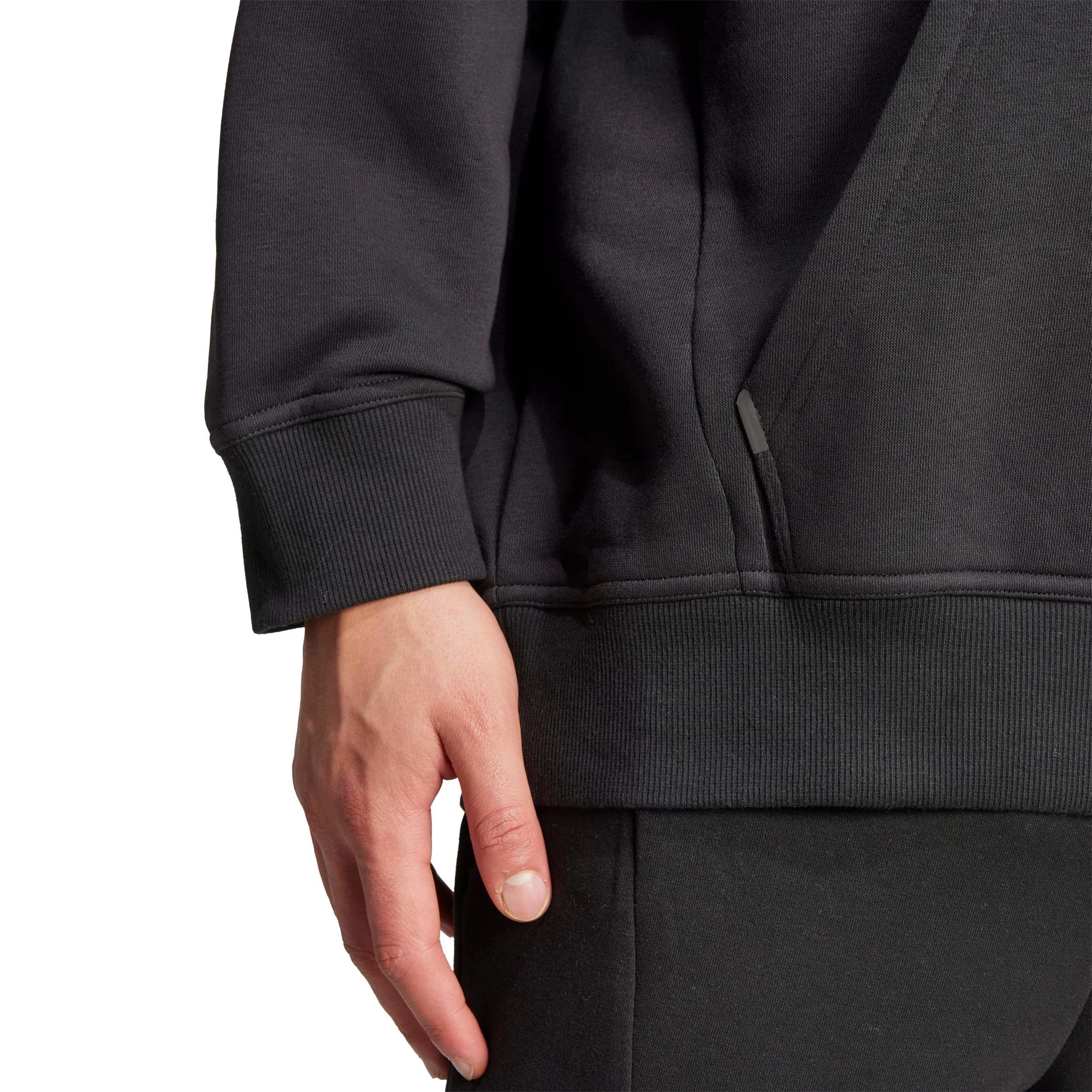 Oversize Hoody Herren-Schwarz - Image 6