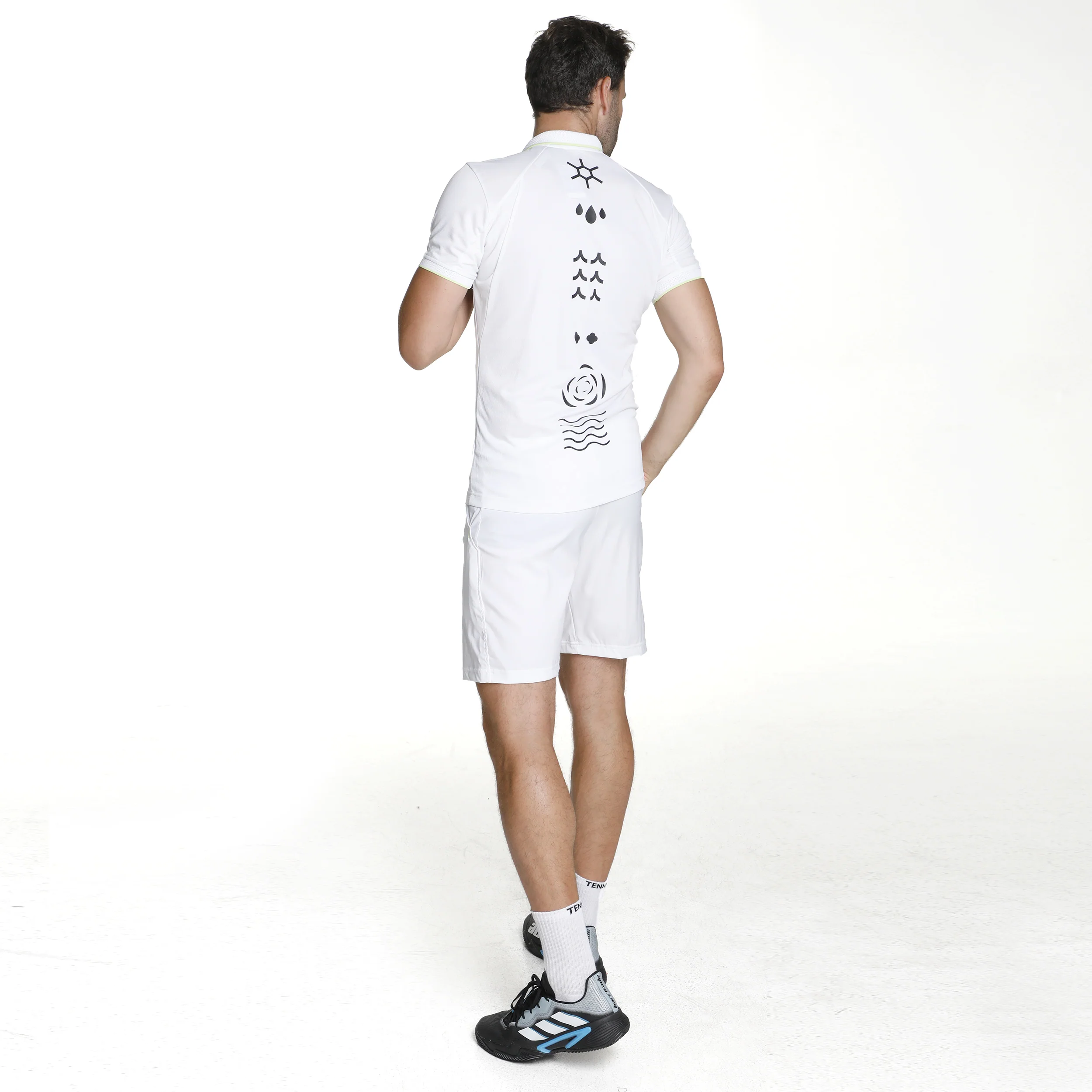 Paris Freelift Polo Herren - weiß - Image 6
