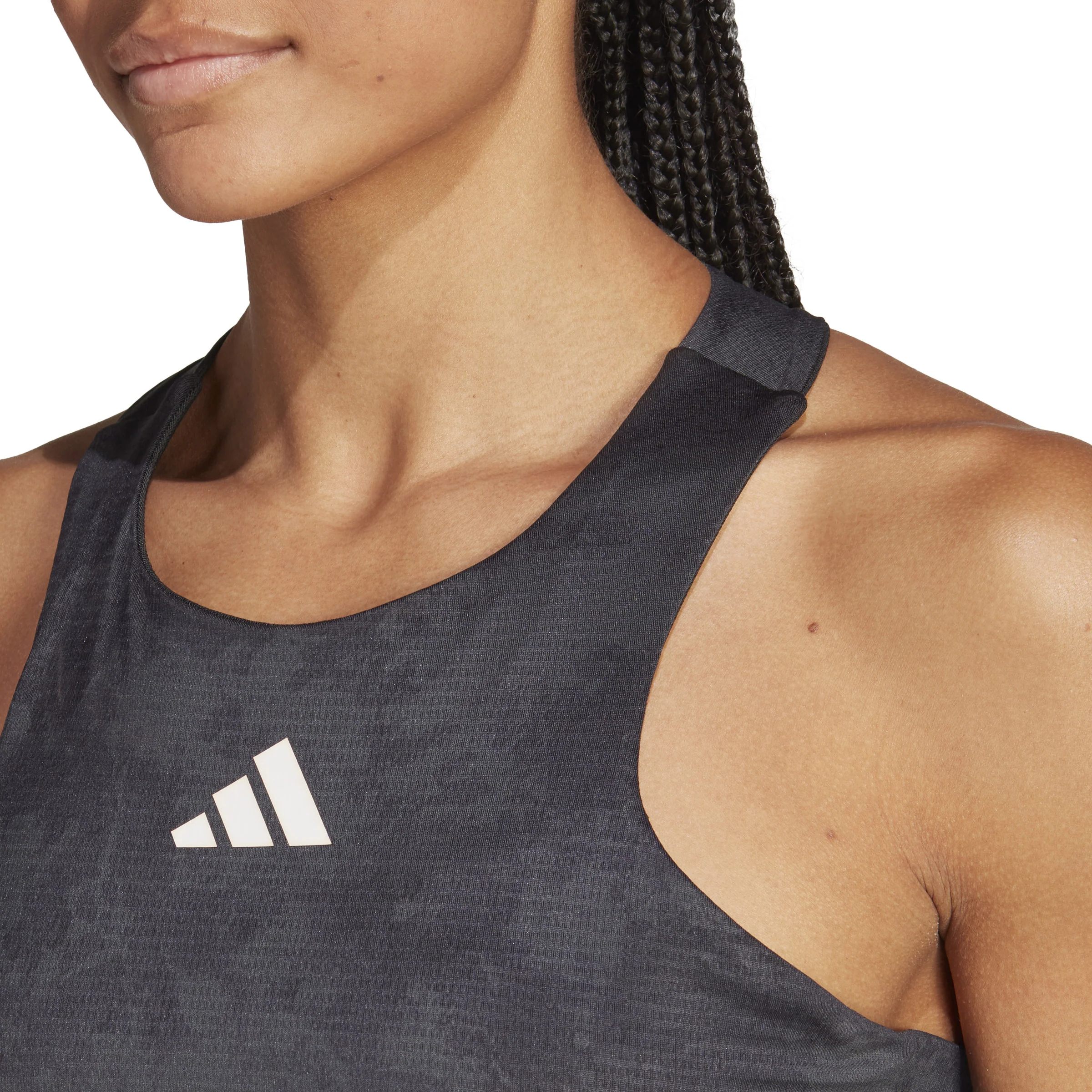 Paris Y- Tank-Top Damen-Dunkelgrau - Image 6