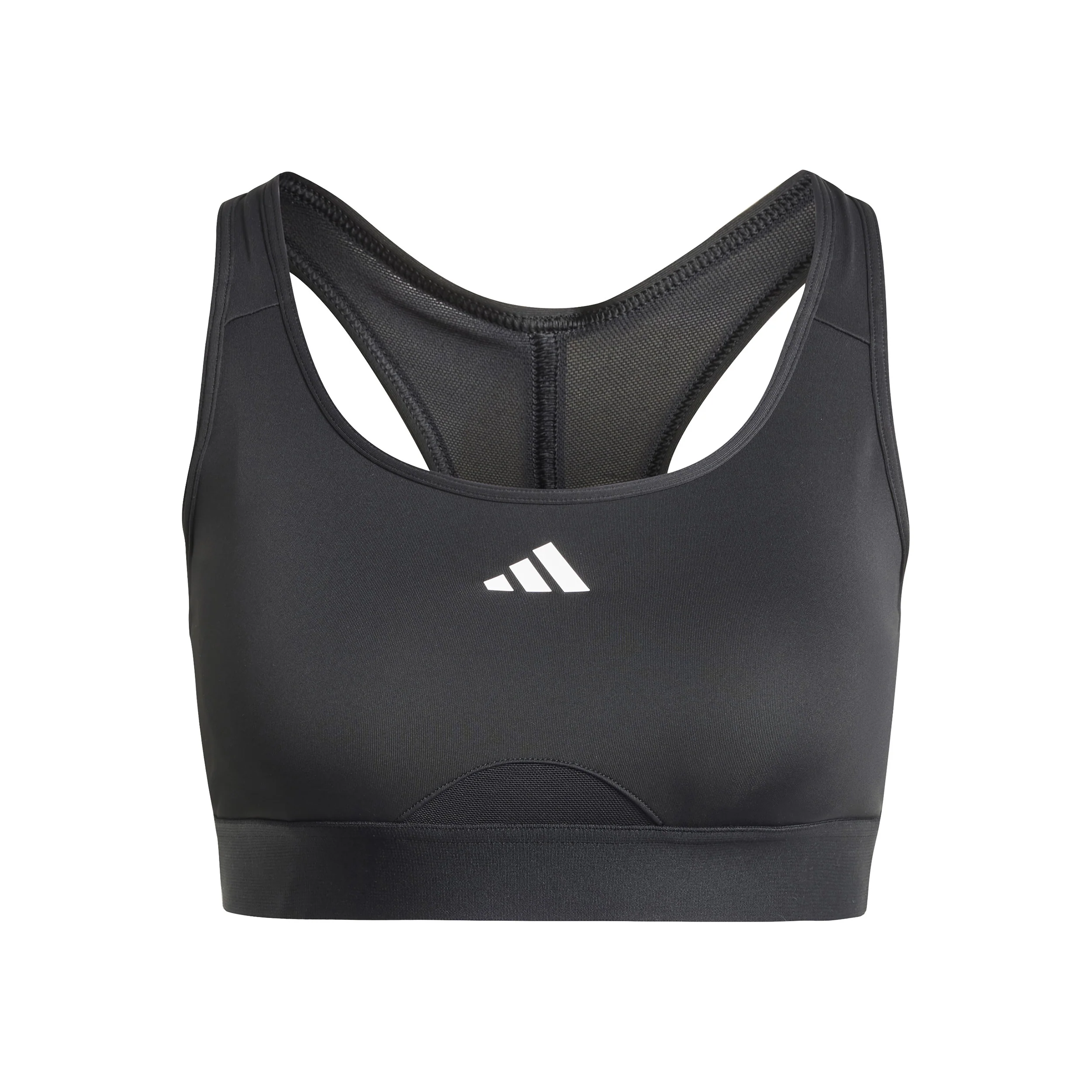 Powerreact Training Sport-BH Damen - schwarz