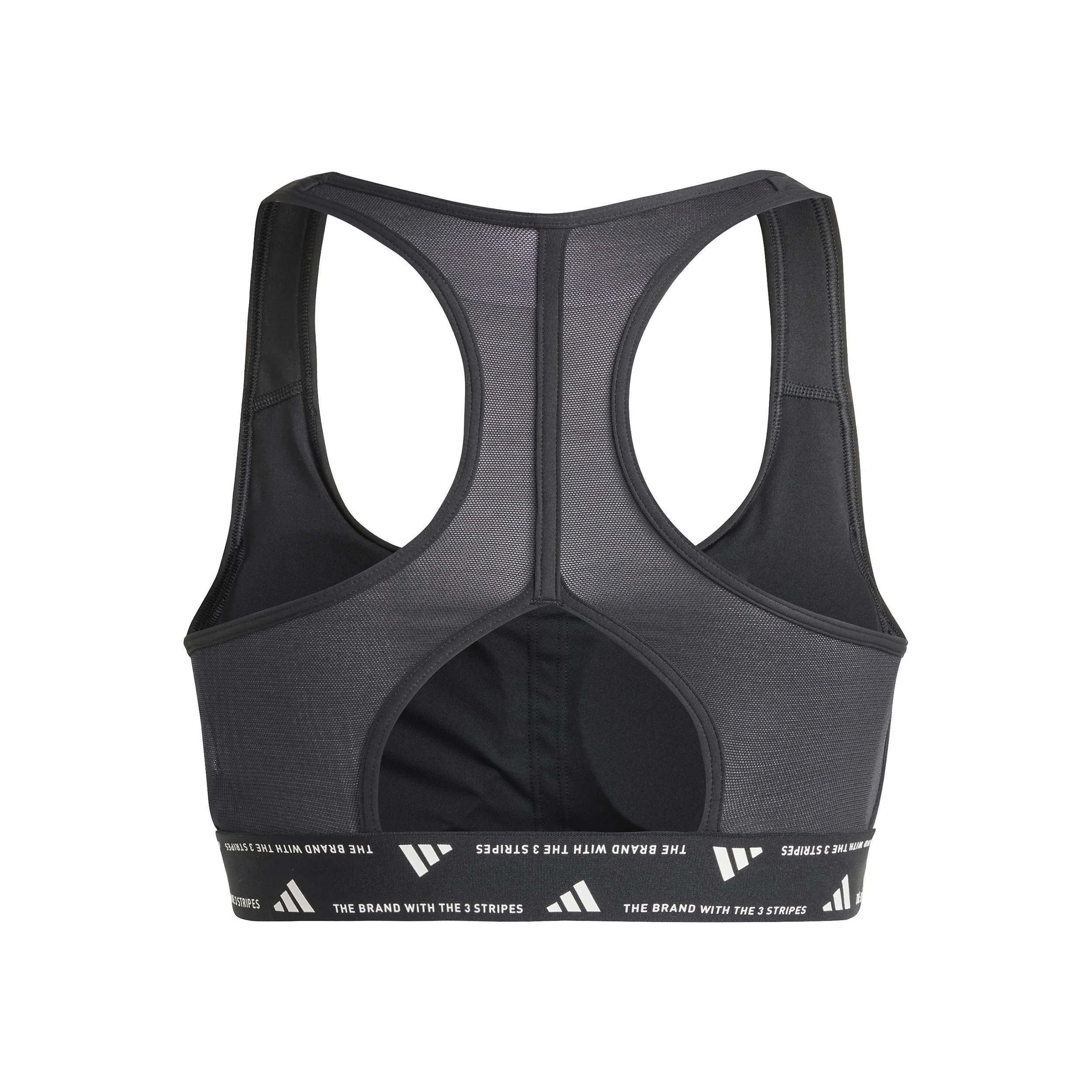 Powerreact Training Sport-BH Damen - schwarz - Image 2