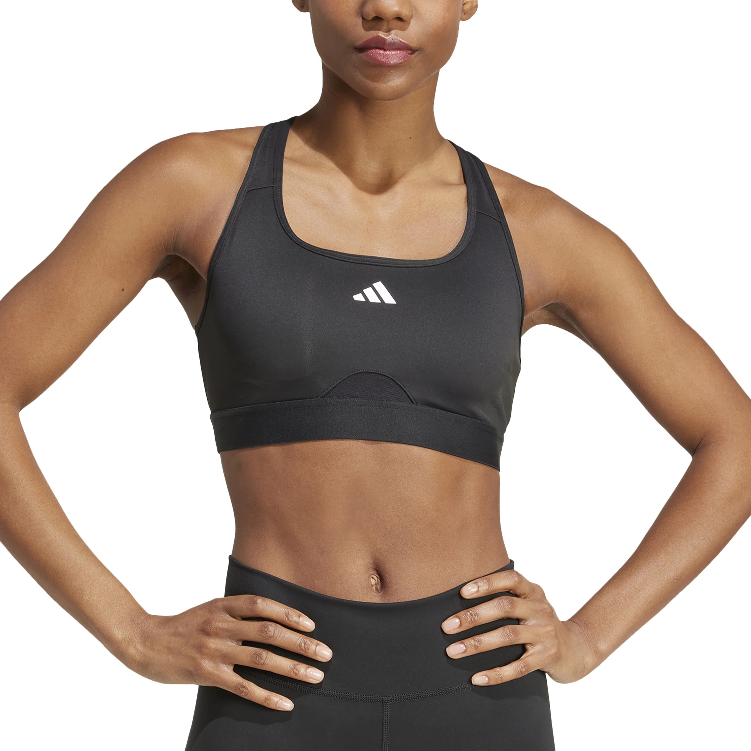 Powerreact Training Sport-BH Damen - schwarz - Image 5