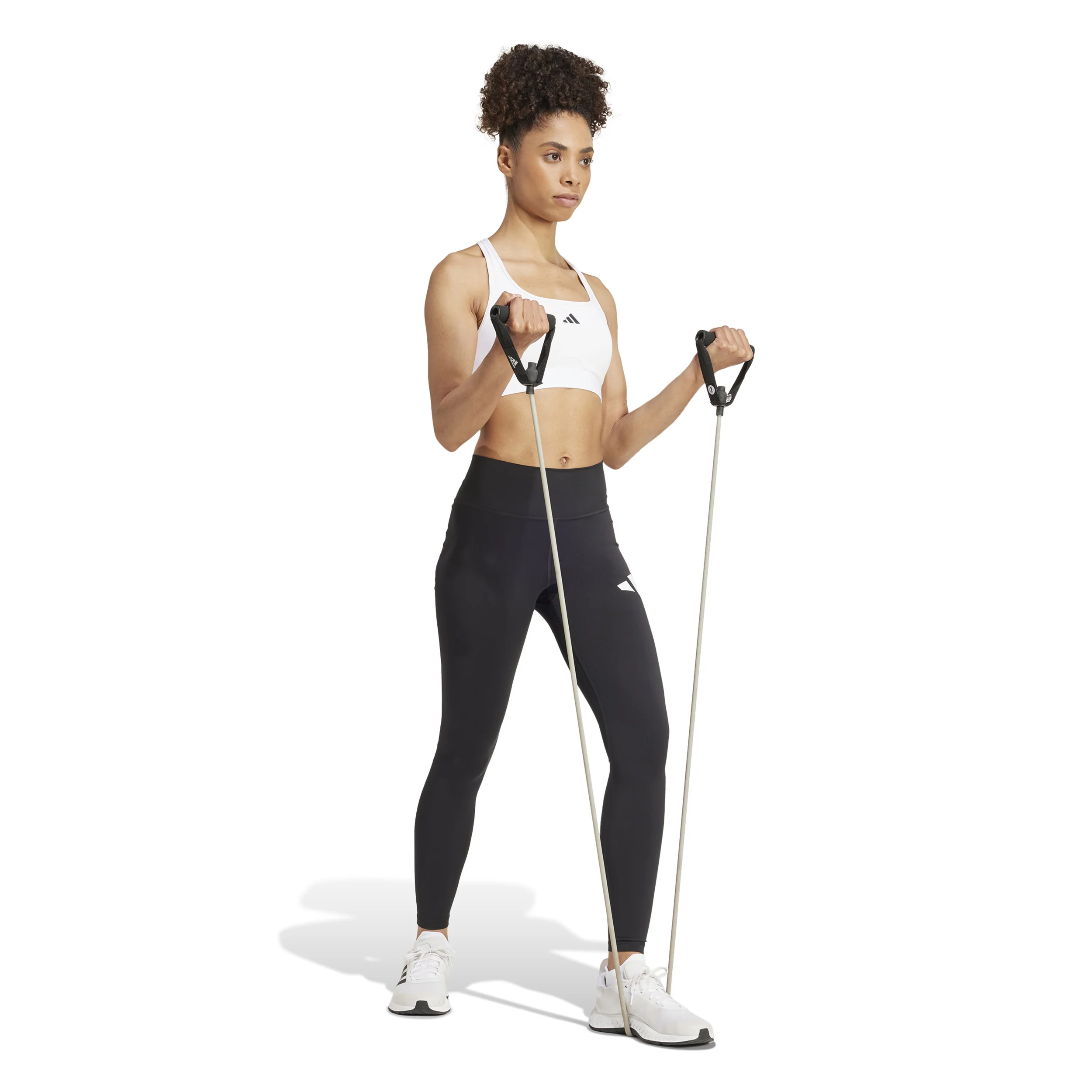 Powerreact Training Sport-BH Damen - weiß - Image 6