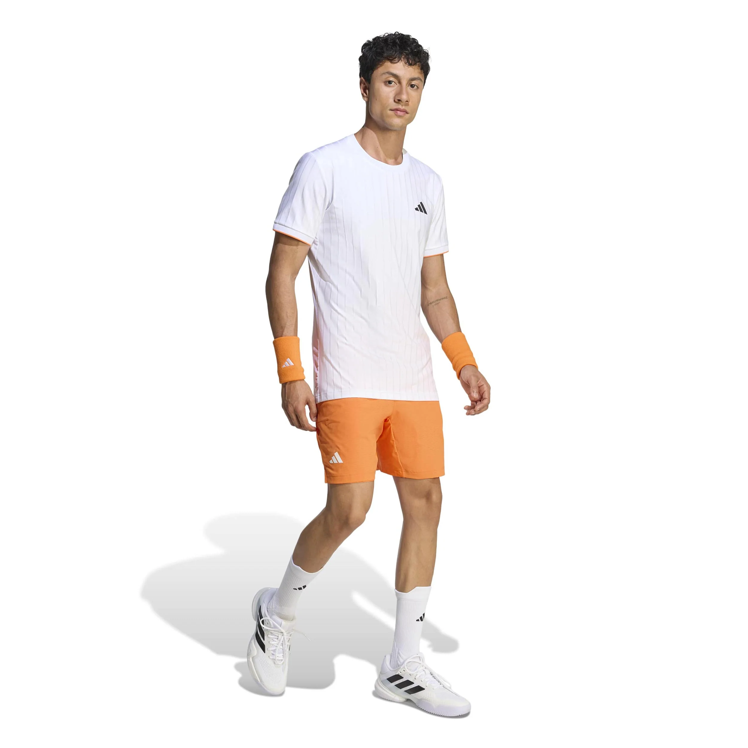 Shorts & Tight Set Herren - orange - Image 4