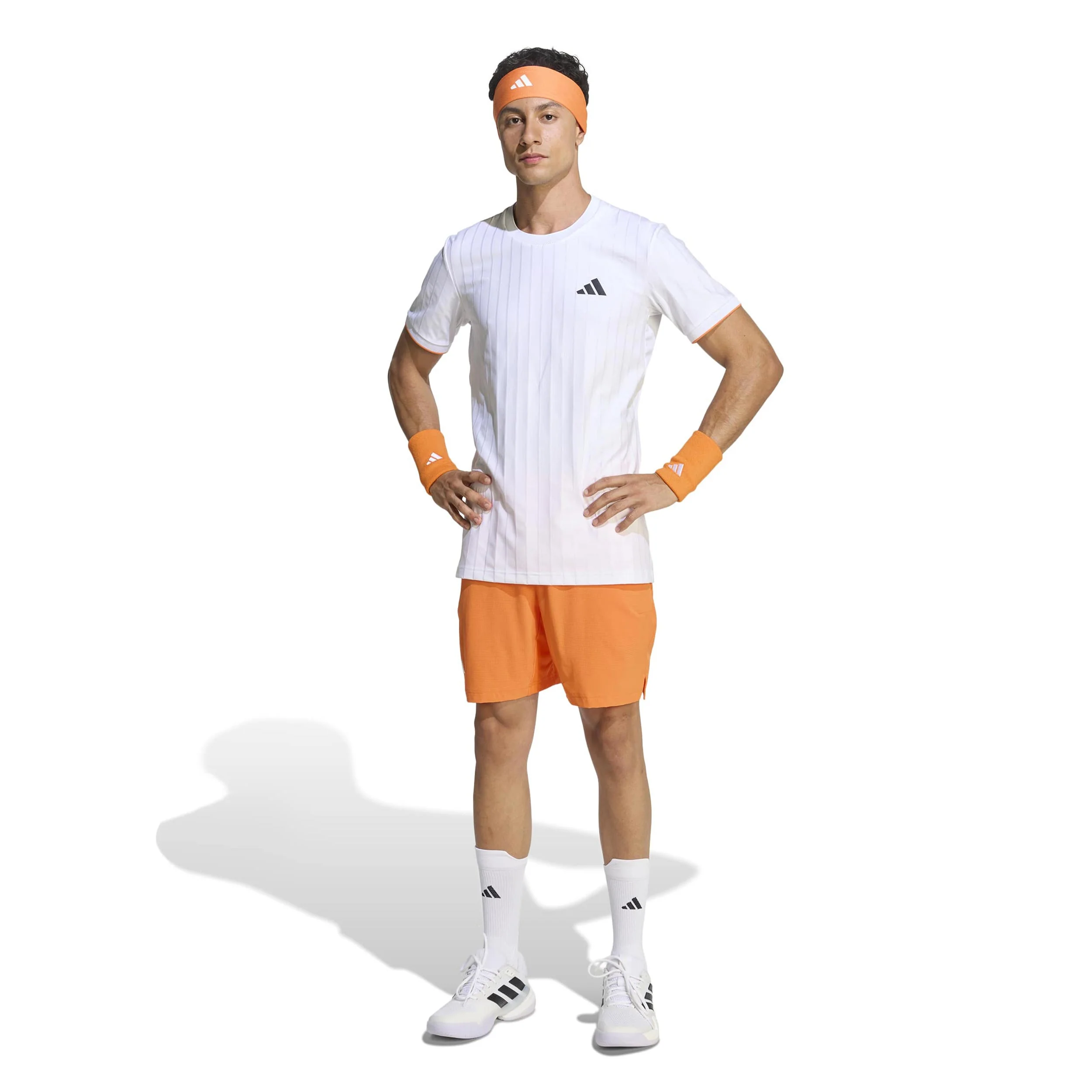 Shorts & Tight Set Herren - orange - Image 7