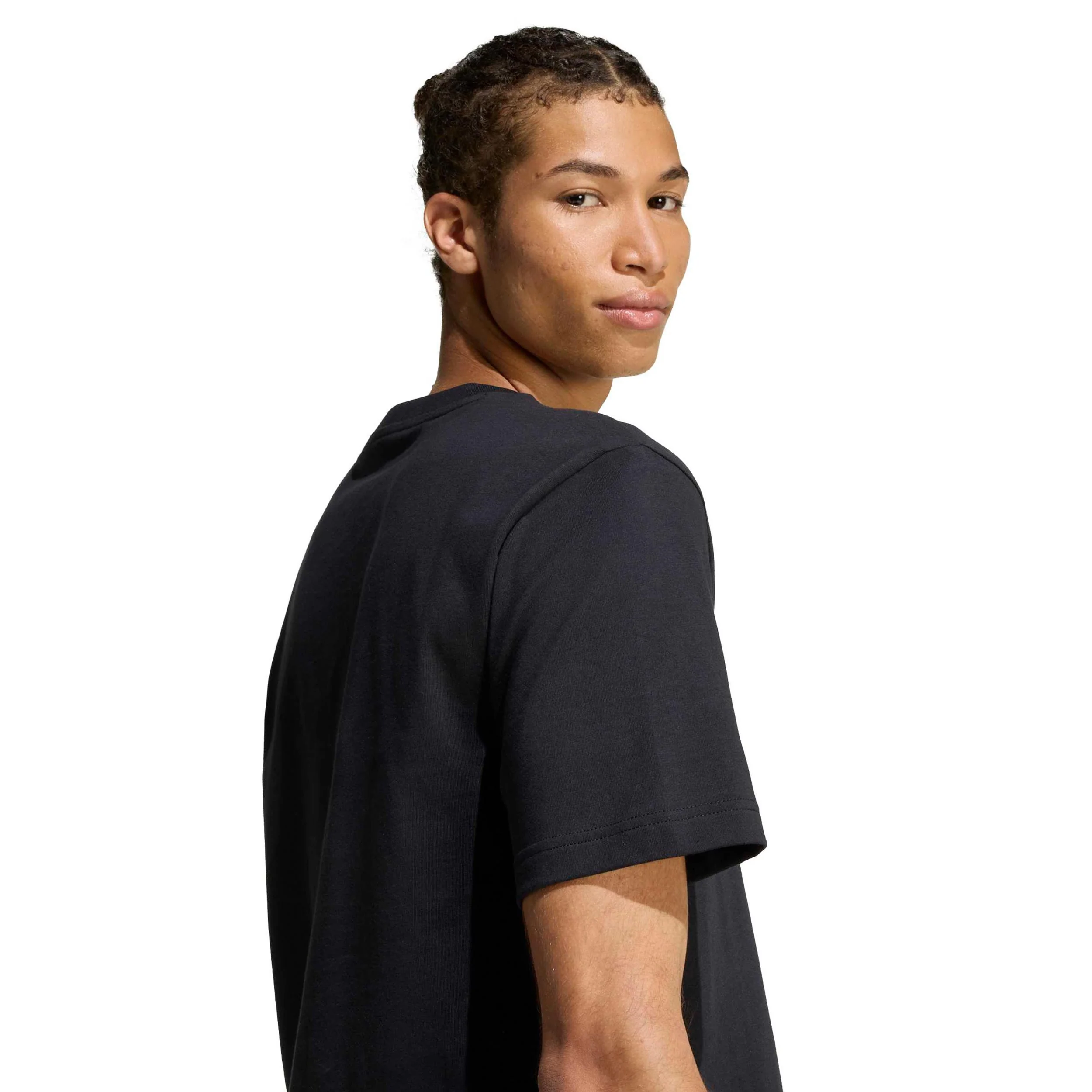 Slide T-Shirt Herren-schwarz - Image 6