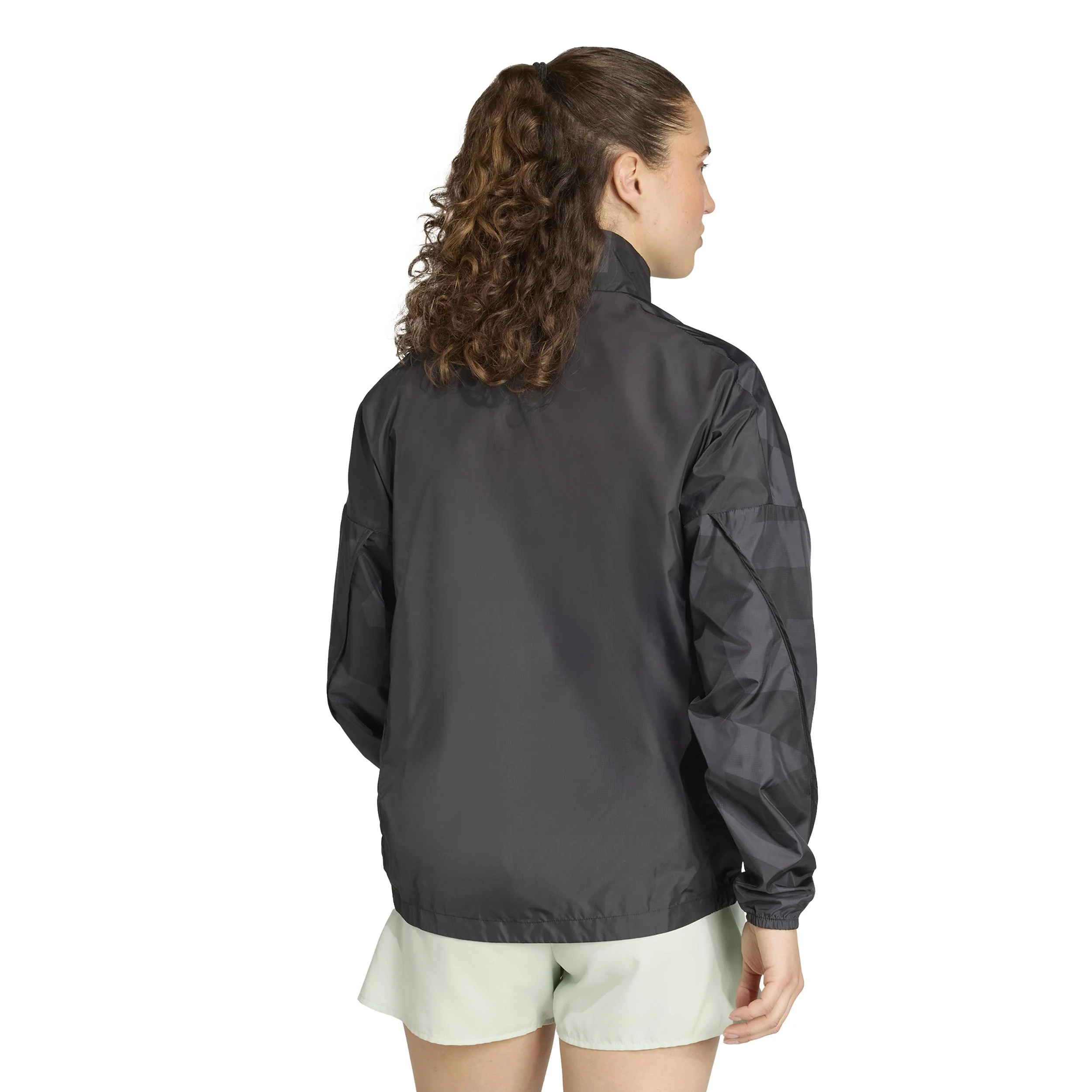 Terrex MT Wind Laufjacke Damen-Schwarz,Grau - Image 3
